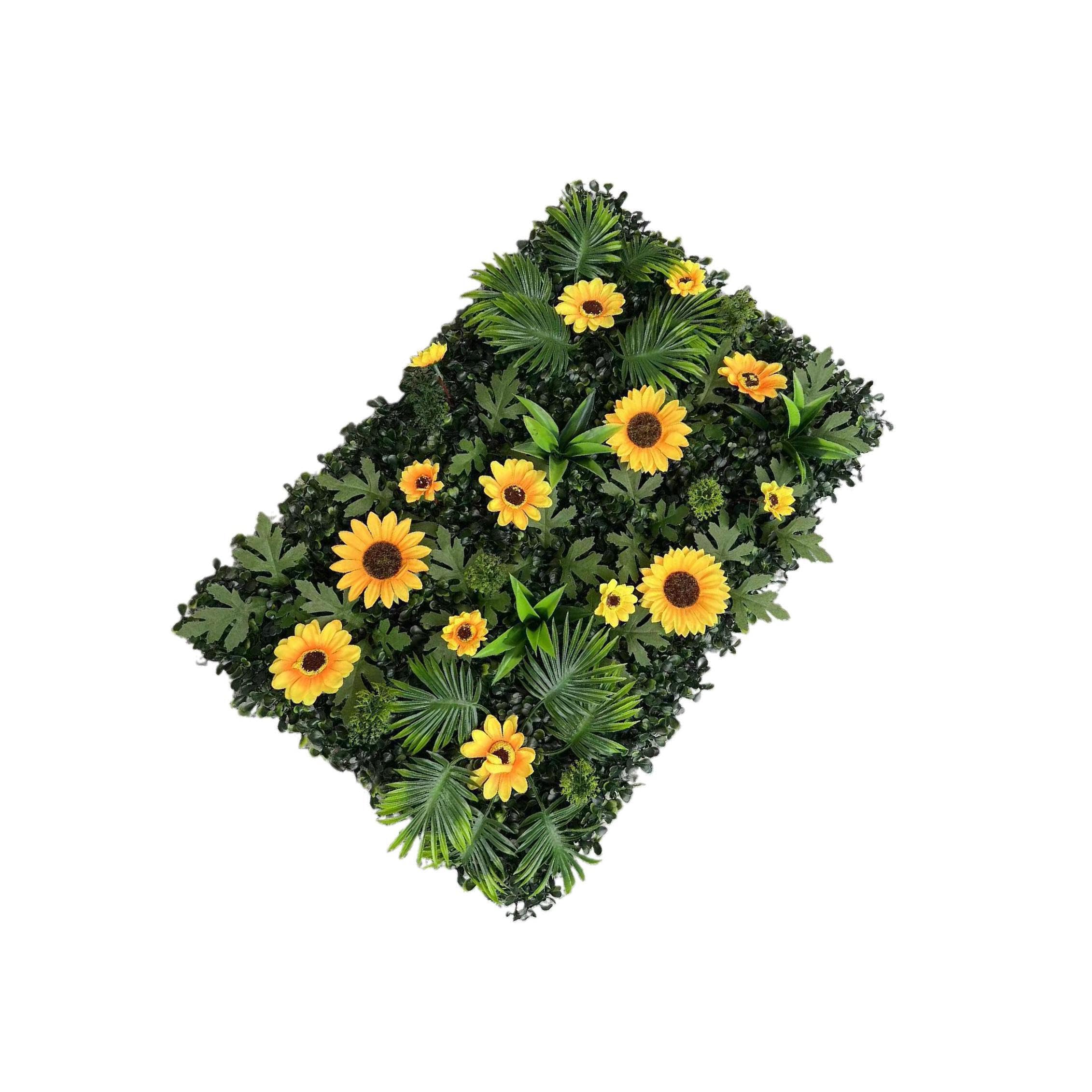 IOIUSKKU Pannello da parete con fiori artificiali di qualità, affidabile, per esterni, bellissimo decoro per sfondi di eventi, feste e matrimoni, pannello da
