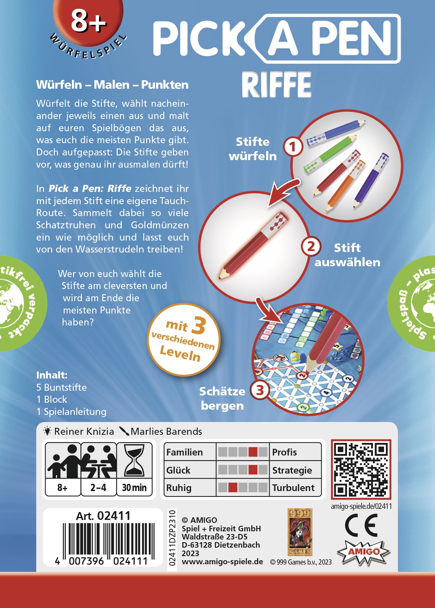 AMIGO Pick a Penna: scogliere : AMIGO Spiel Freizeit