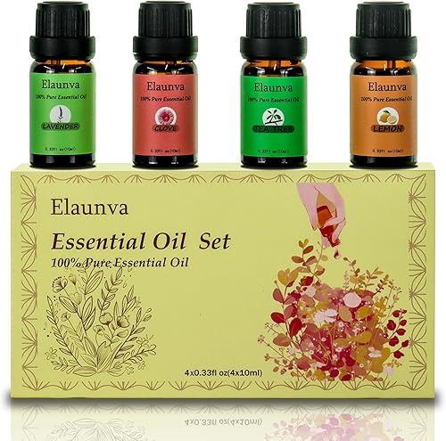 Miniatura 14 de Juego de aceites esenciales, 100% puro natural, 6 aromas (clavo/manzanilla/rosa/jazmín/geranio/ylang ylang), para aromaterapia y fragancia