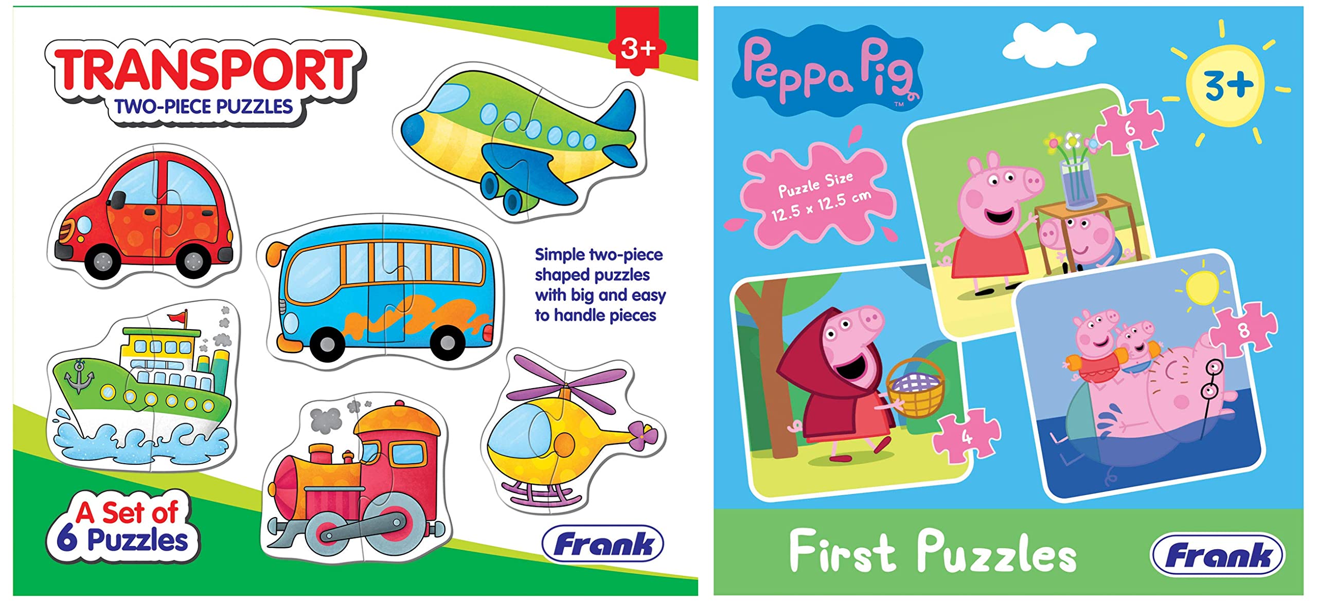 See full amazon price history chart for Frank Transport Puzzles - A Set of 6 Two-Piece Shaped Jigsaw Puzzles for 3 Year Old Kids and Above&Frank - 60410 Movies Peppa Pig First 3-IN1 Puzzles, Multicolor (4,6,8 Pieces) Frank Transport Puzzles - A Set of 6 Two-Piece Shaped Jigsaw Puzzles for 3 Year Old Kids and Above&Frank - 60410 Movies Peppa Pig First 3-IN1 Puzzles, Multicolor (4,6,8 Pieces) (B0B9GX4SH2) Amazon Price History, Amazon Price Tracker