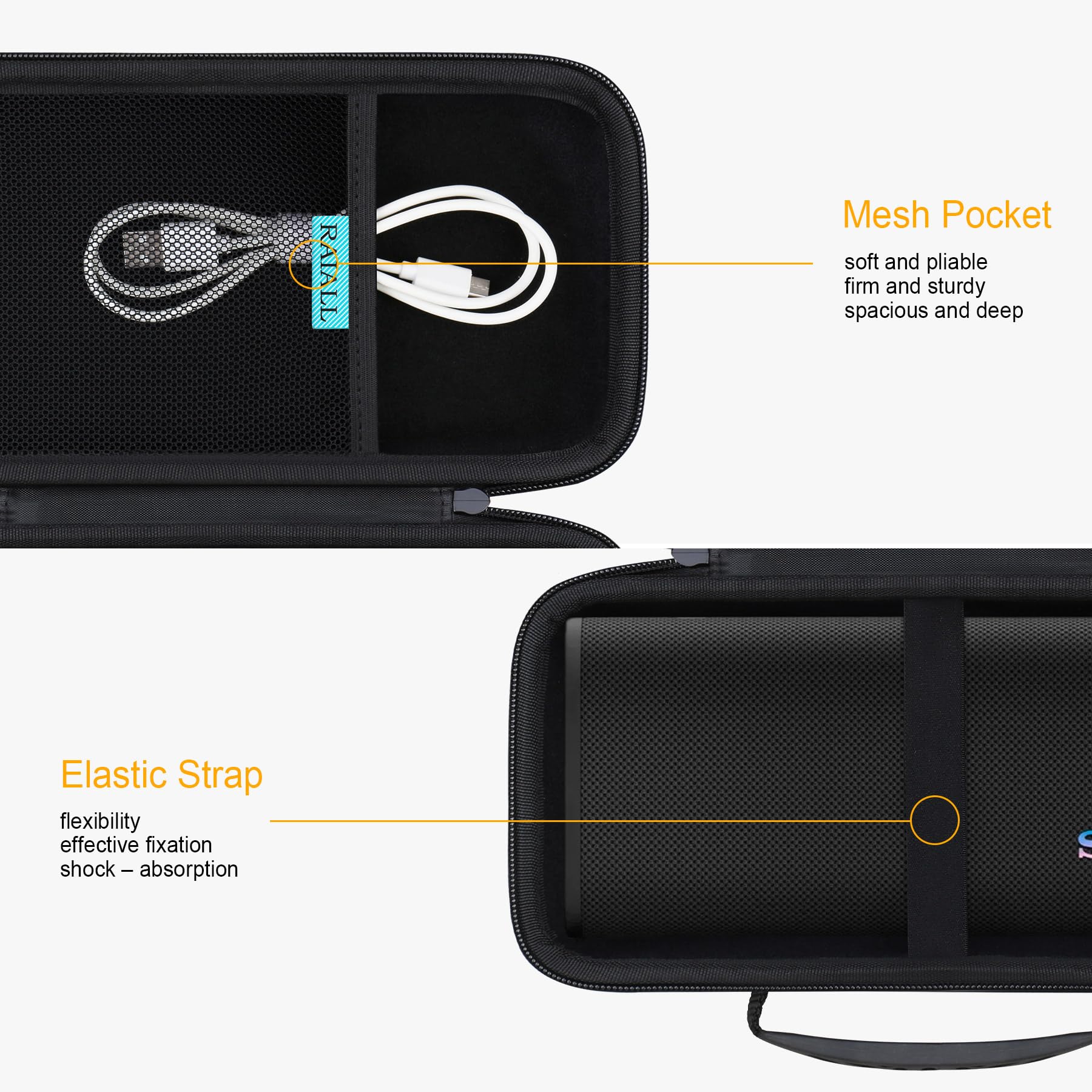 Amazon.com: RAIALL Hard Travel Case for Sony ULT Field 3 Wireless