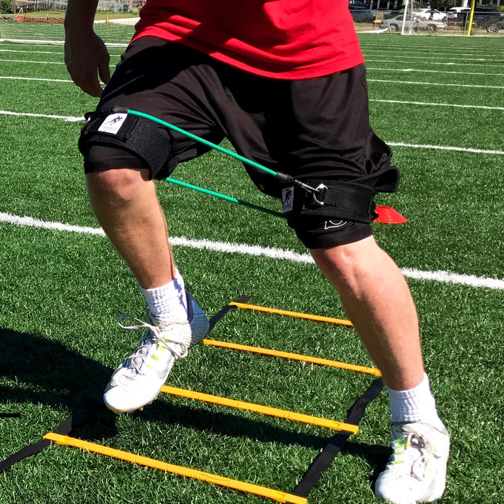 Kbands Speed and Strength Leg Resistance Bands Includes Speed 101 and Agility FX Digital