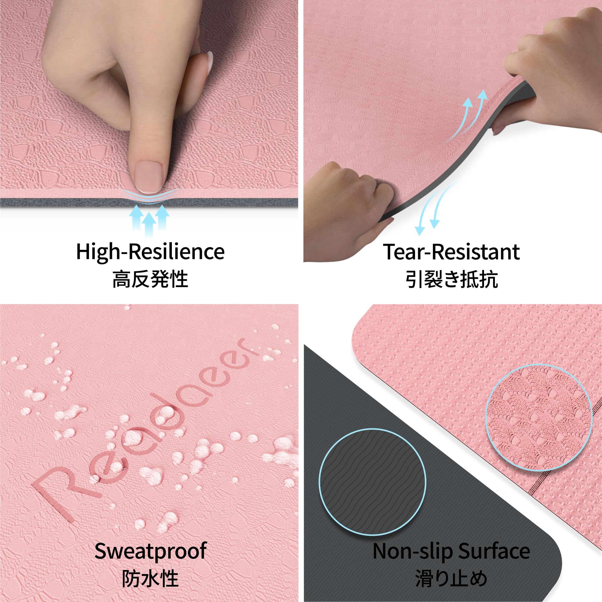 Premium Suède Yogamat voor Kinderen - Antislip Speelmat voor Kinderen - Kinderoefenmat