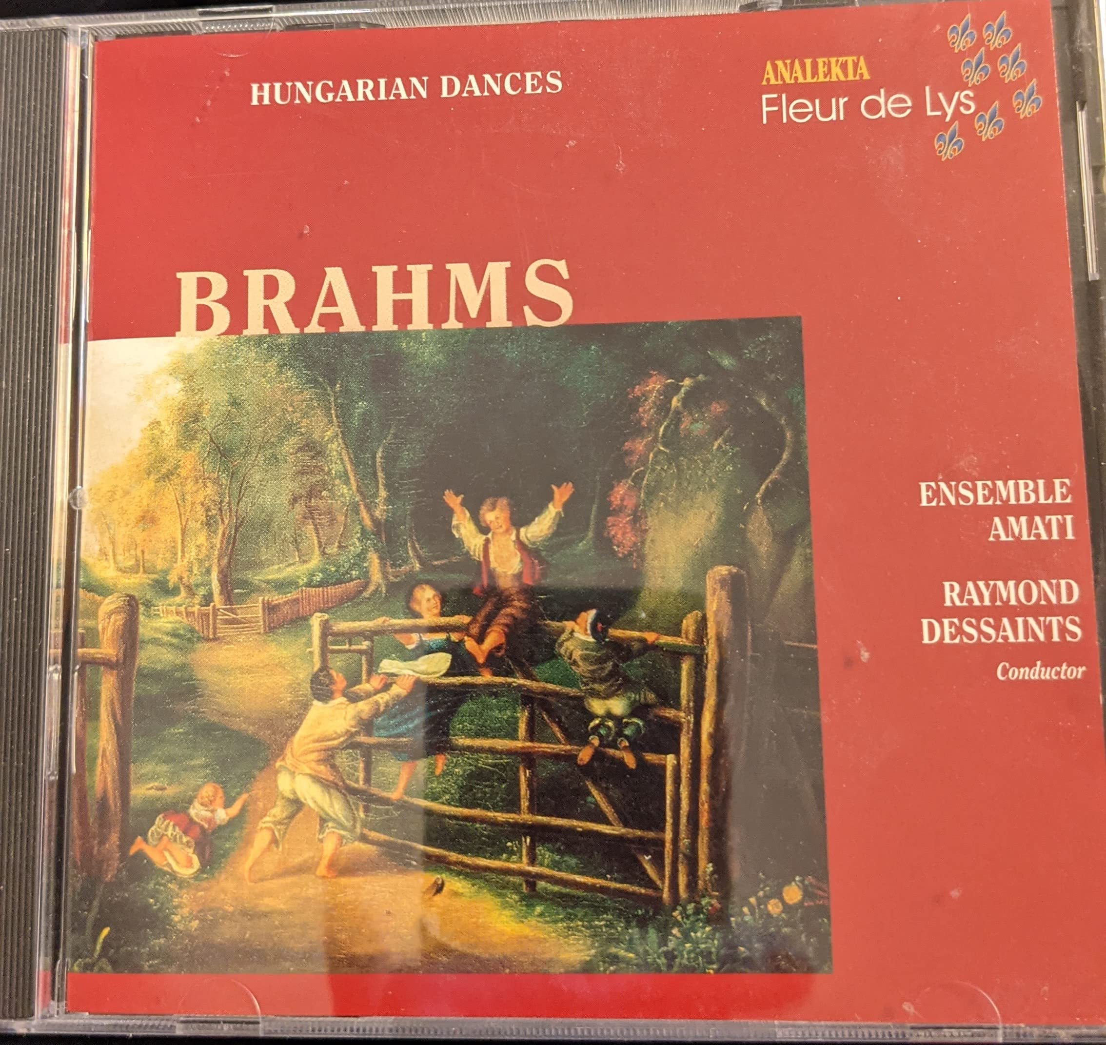 21 Hungarian Dances [Audio CD] Brahms; Dessaints and Ensemble Amati