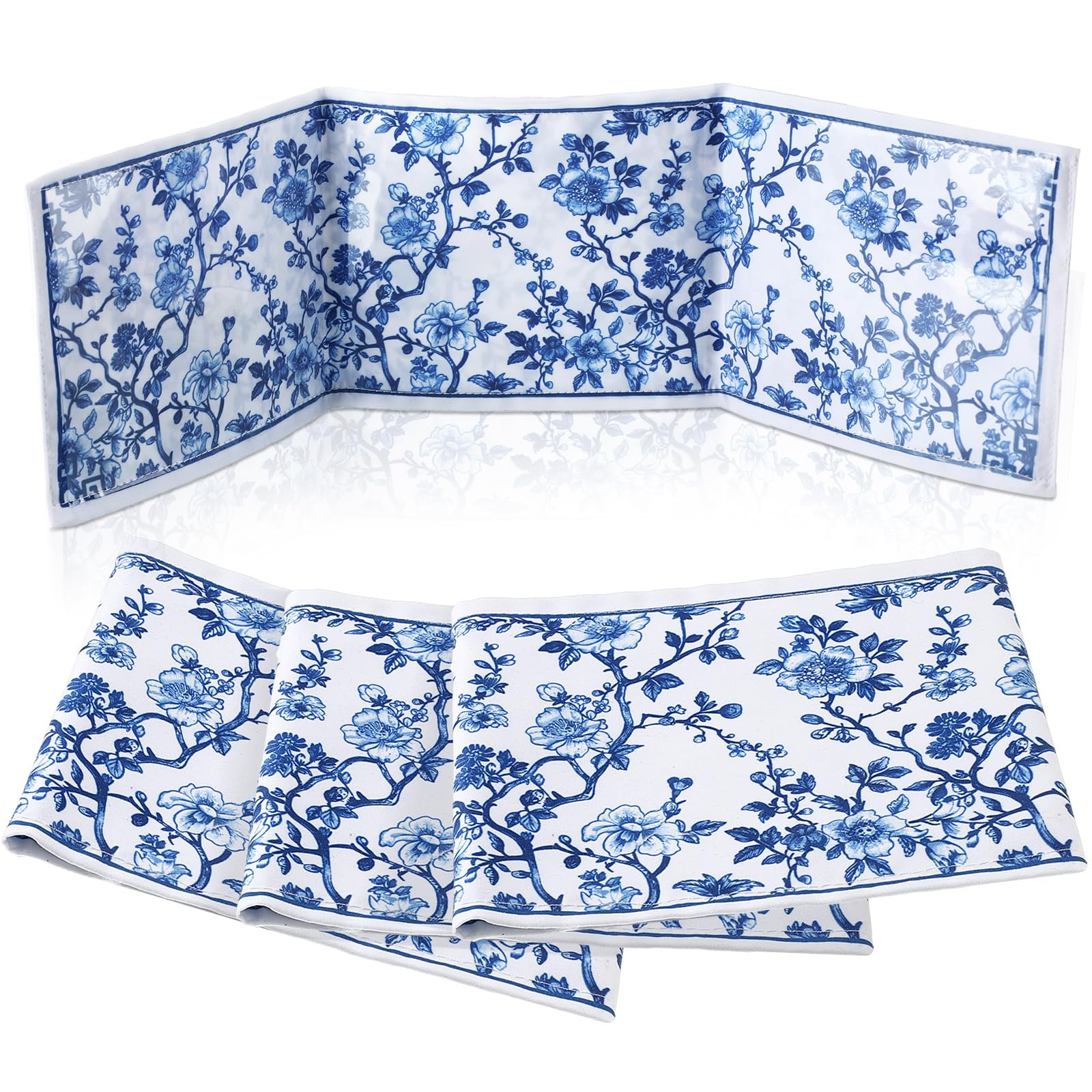 mahjong card sleeve Sonwyoung 4 Pack Holder Chinoiserie, Blue New Singles 5.12 x 4 Pokemon TCG - Scarlet Deck:Ruby & Steel