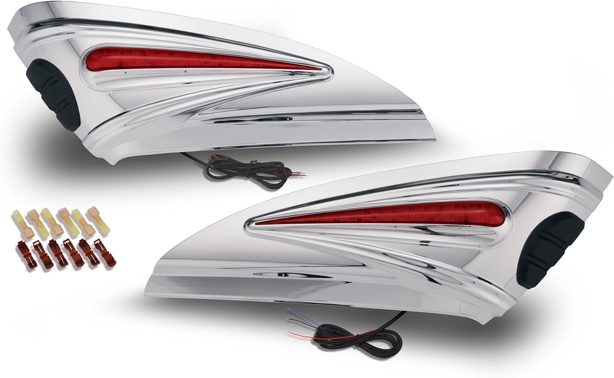 Show Chrome Accessories 52-816 LED Saddlebag Scuff Accent