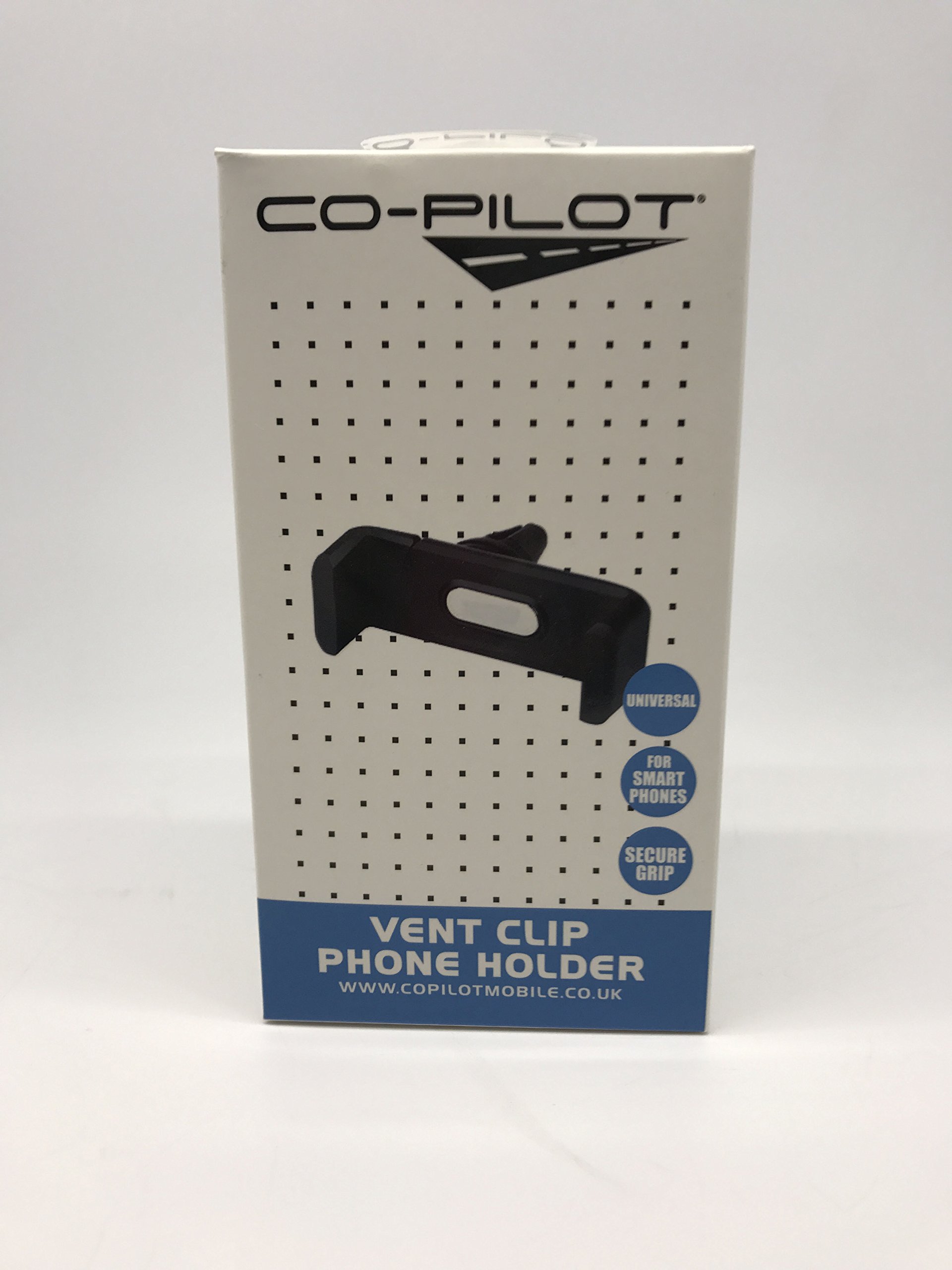 Co-Pilot CPCE7 Vent Clip Phone Holder-Universal, Compact and Secure