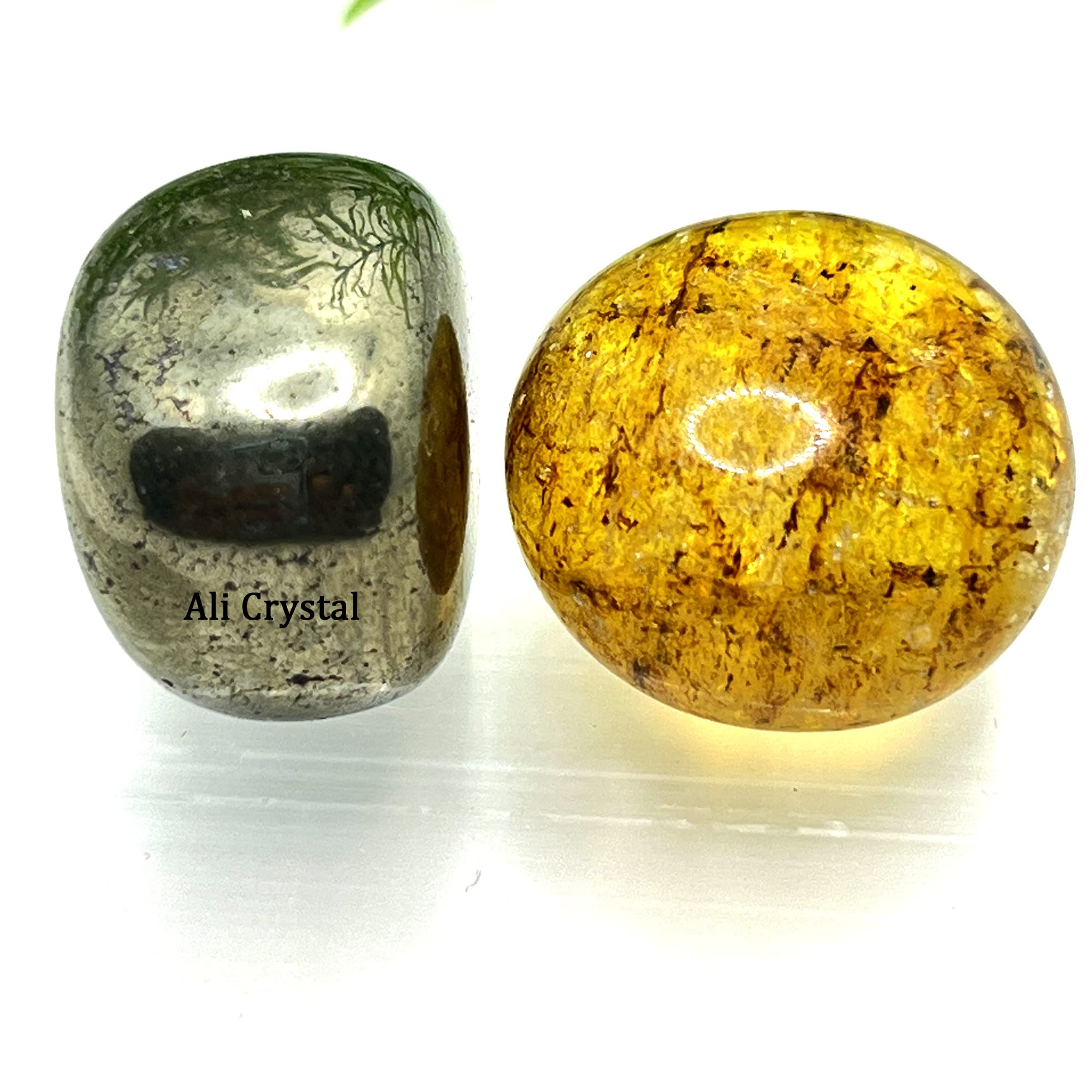 The DREAMS Crystal Natural Yellow Citrine Tumble, Crystals Abundance and Prosperity for Wealth and Bussiness Luck Reiki Healing (2 Pcs Set (1 Citrine + 1 Pyrite)) (B0BNLQTV67) Amazon Price History, Amazon Price Tracker