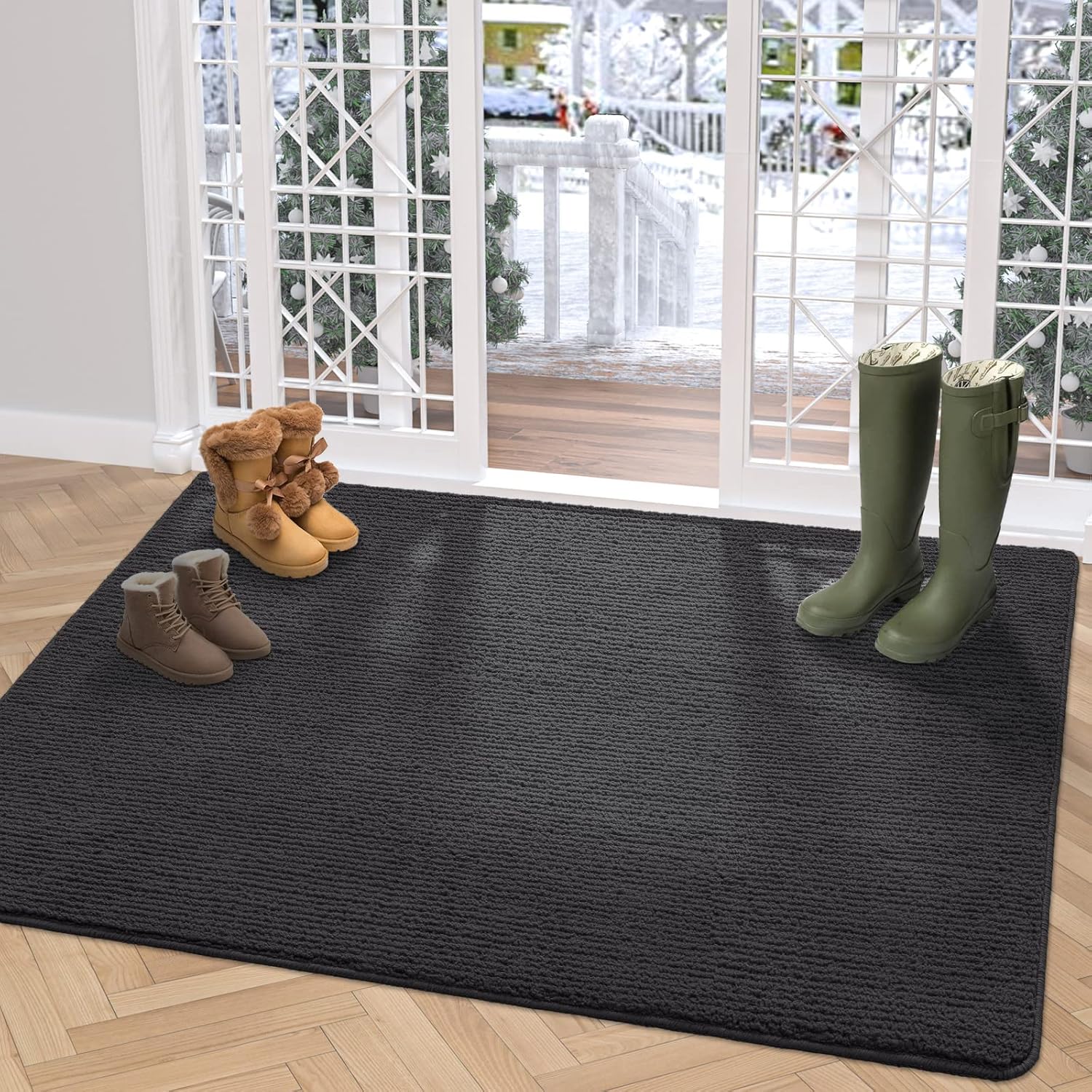 DEXI Large Door Mat Indoor 31.5"x47" Entrance Rug Doormat Indoor Mat