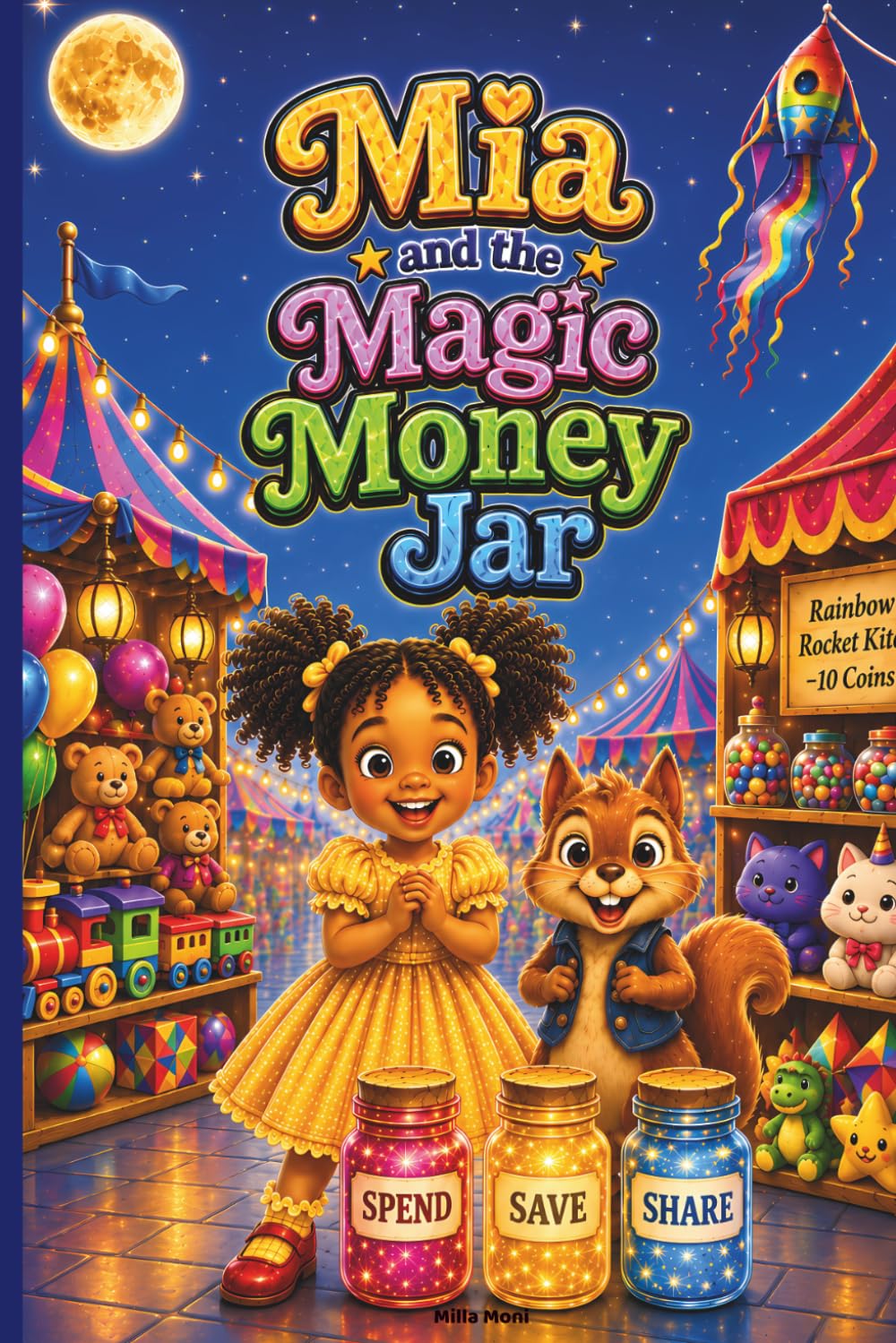 Mia and the Magic Money Jar: A Kids’ Story About Saving, Spending, and Sharing Money