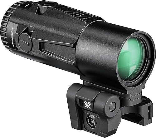 Vista 8 de Vortex Optics - Lupa de punto rojo 3X, color negro, con soporte de liberación rápida