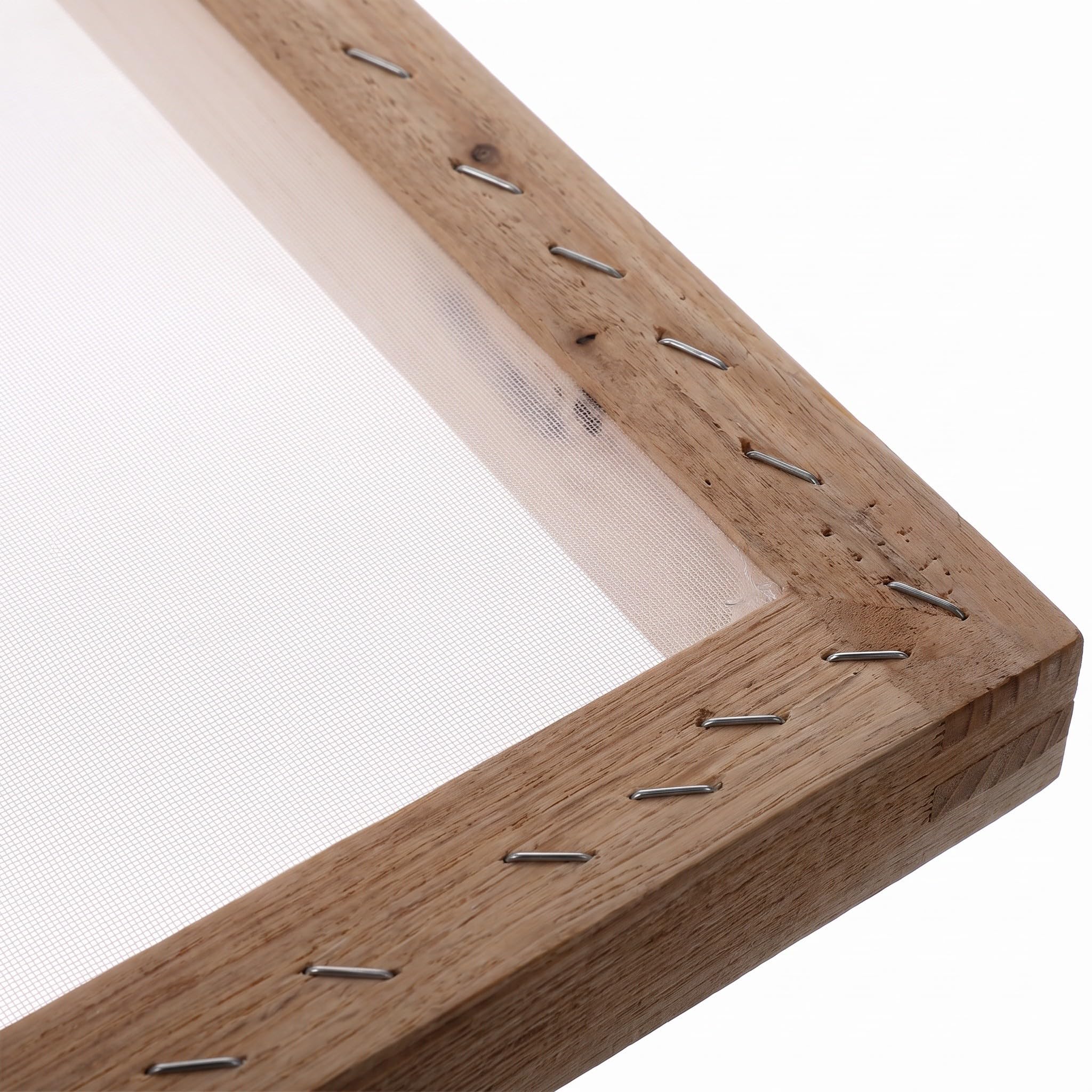 3 Stück Siebdruck Holzrahmen mit Gespannter 160 Mesh für Anfänger
