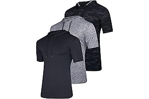 Athletic Hoodie Pullovers for Maximum Comfort: The 3-Pack Men's Dry Fit Active Wear
