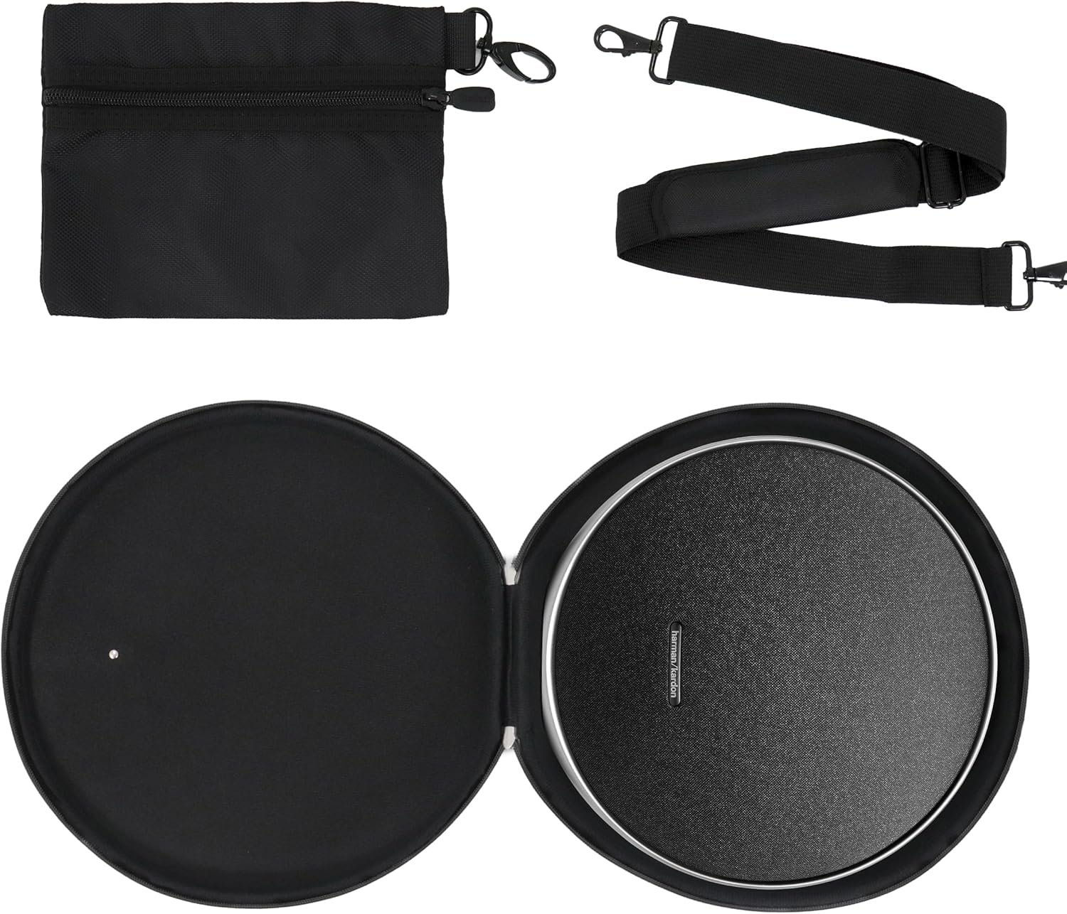 CaseSack Carrying Case for Harman Kardon Onyx Studio 9 Portable Stereo Bluetooth Home Speaker (Black)