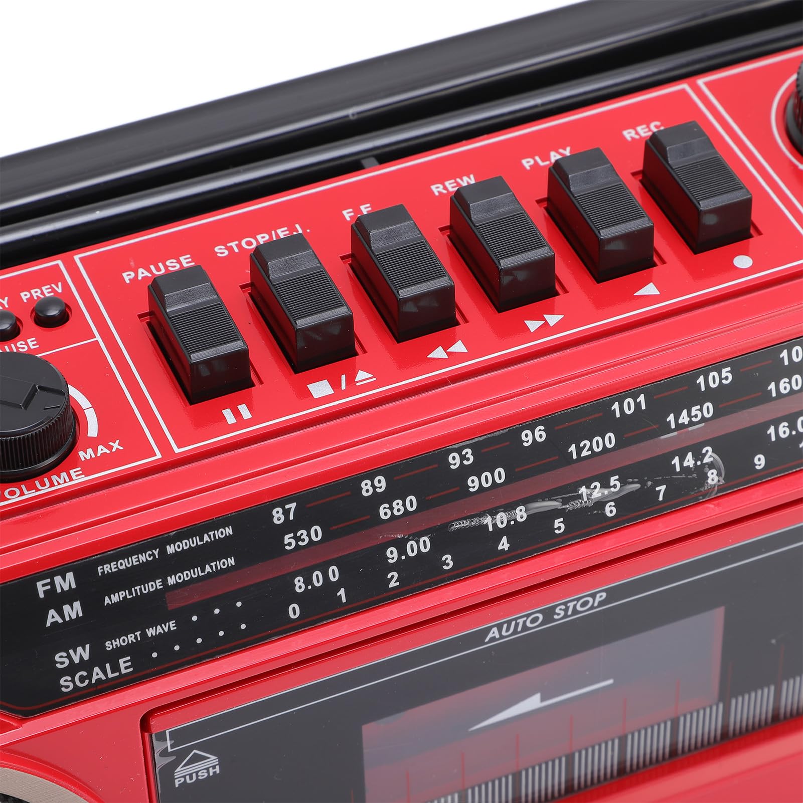 Registro de Reproductor de Cassette Retro, con Radio Am FM SW, Bluetooth, Reproducción/Grabación USB, Convierte Casetes en MP3, Reproductor de Cintas Portátiles, AC (Enchufe de