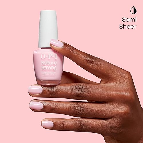 Miniatura 107 de OPI Nature Strong Natural Origin 3-Step System Botanical Base Coat, Top Coat, and Various Nail Polish Colors High Shine + Color Protection Por