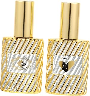 Beaupretty 2 Pçs Frasco De Spray De Pressão Tamanho De Viagem Perfume De Viagem Mini Frasco De Spray Ambientador Acessórios Perfume Frascos De Spray Frascos De Perfume Spray Frascos