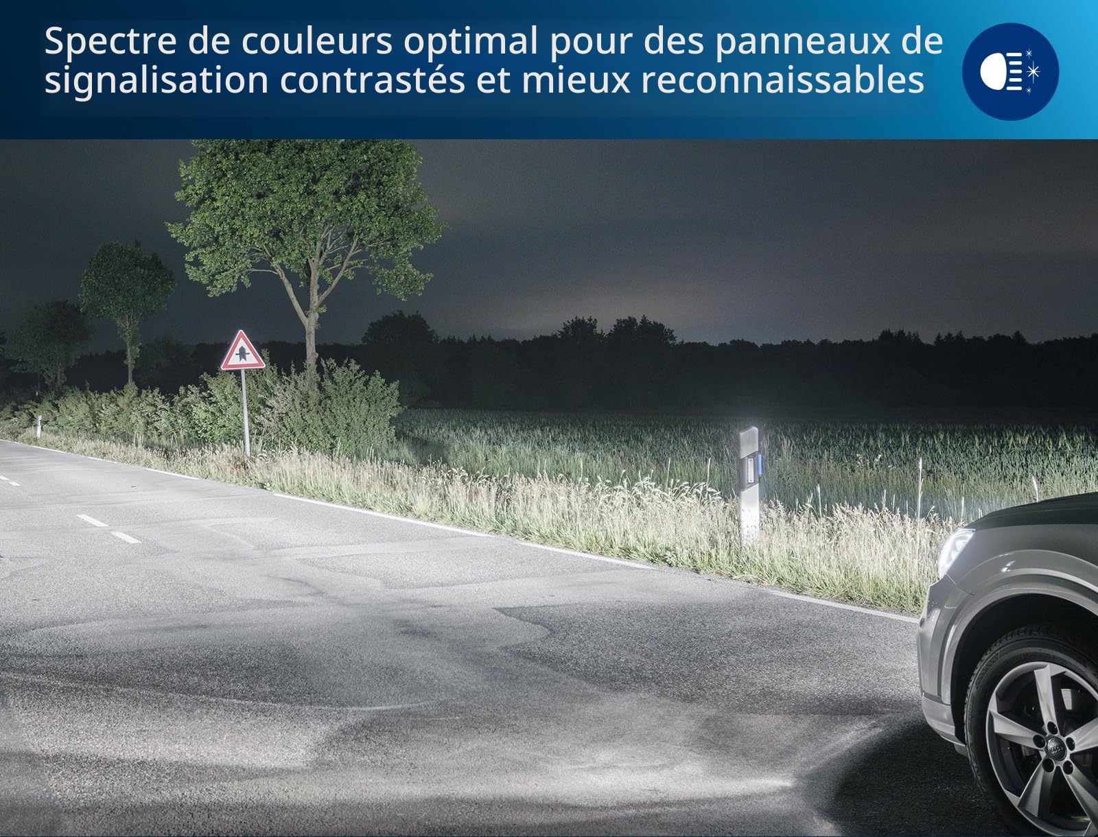 Philips Ultinon Pro6000 Boost H7-LED, ampoule LED pour éclairage avant automobile homologuée*, jusqu'à 300% de luminosité en plus**, 5.800K, conception ultra-compacte, set de 2 | automobile homologuée*, jusqu'à 300% de luminosité en plus**, 5.800K, concep