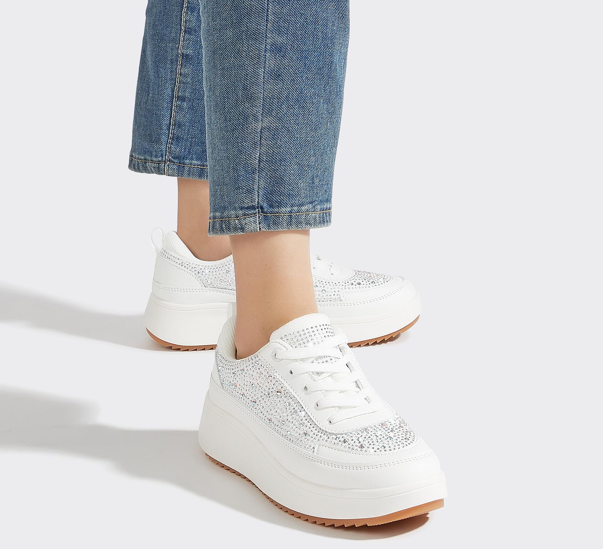 LUCKY STEP Sneakers Donna Platform, Scarpe Chunky