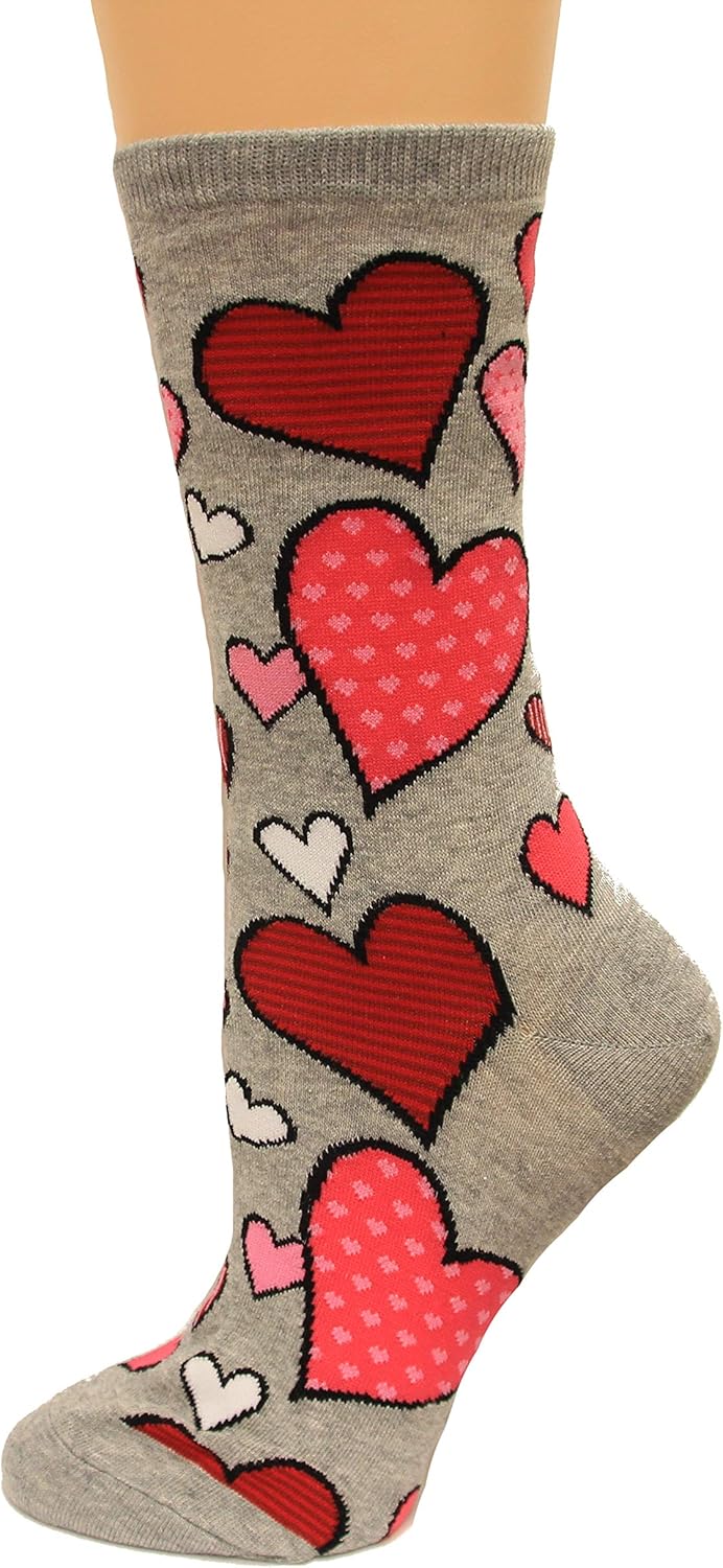 HotSox Womens Hearts Sock