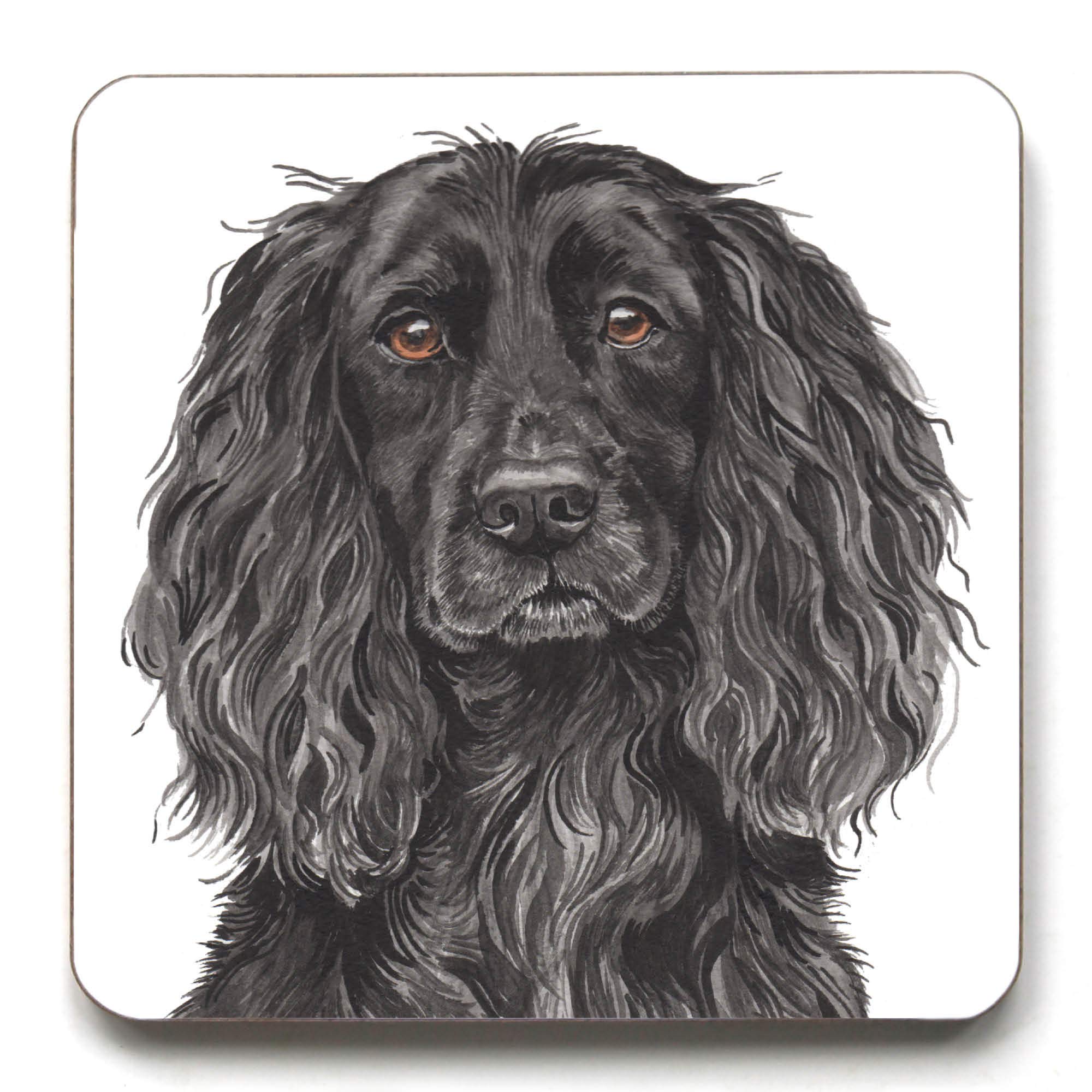 Working Cocker Spaniel Coaster (CST-215)