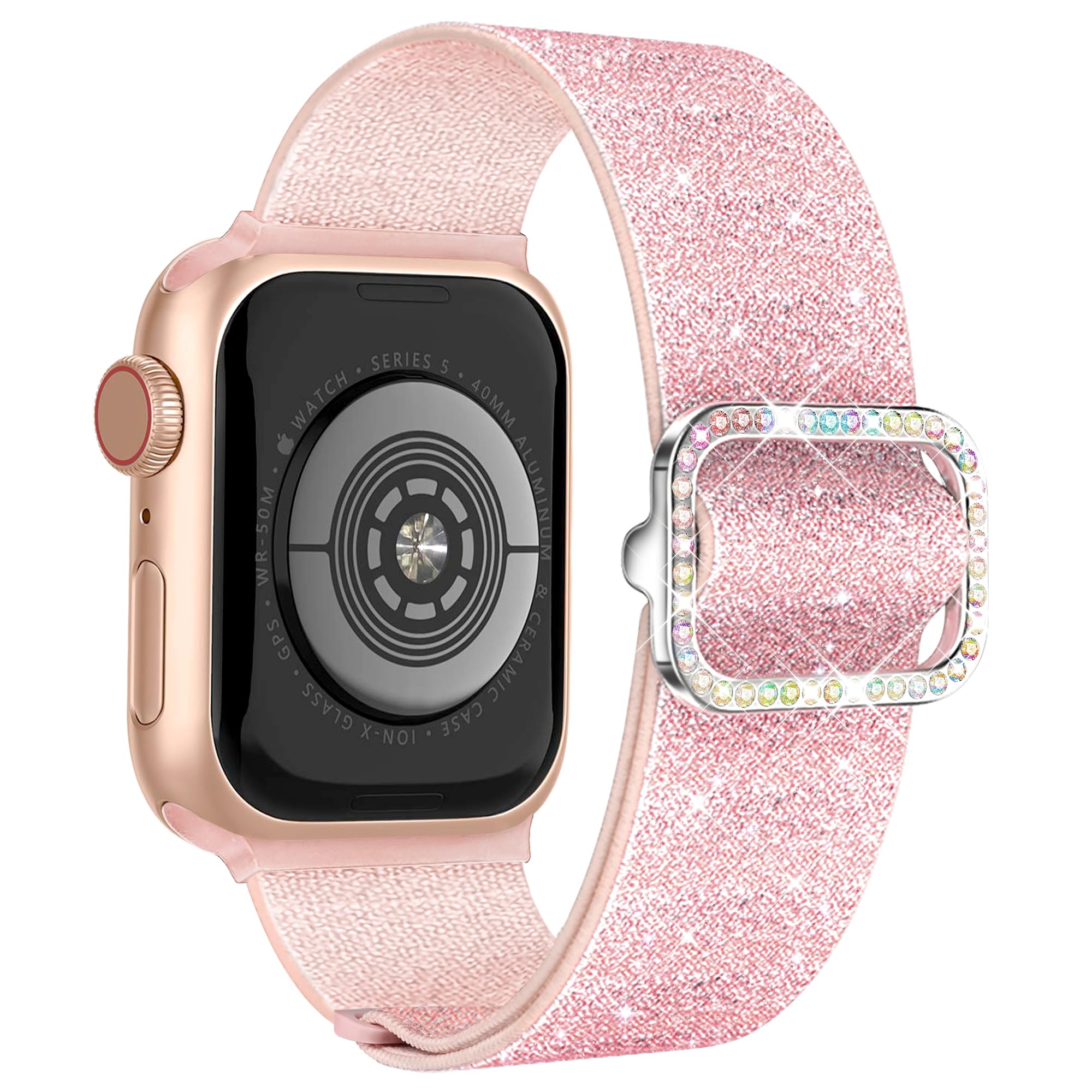 Amazon.com: Wipalor Sparkly Stretchy Nylon Bling Band Fit  display picture 1