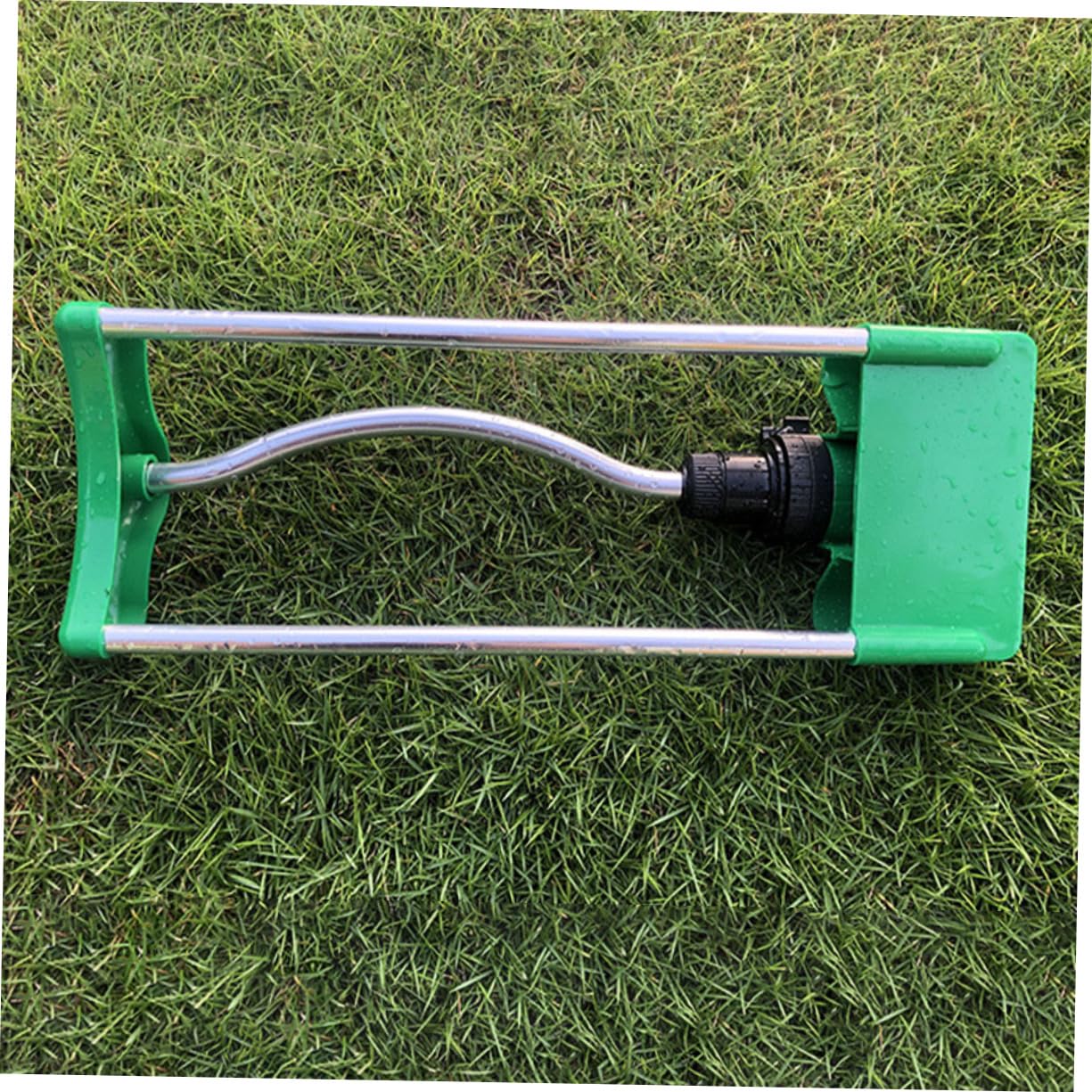 ibasenice 2 Piezas aspersor Cabezal rociador para riego Accesorios de jardín de riego de Jardines Herramienta de riego automático Pulverizador de riego Forestal el plastico Verde