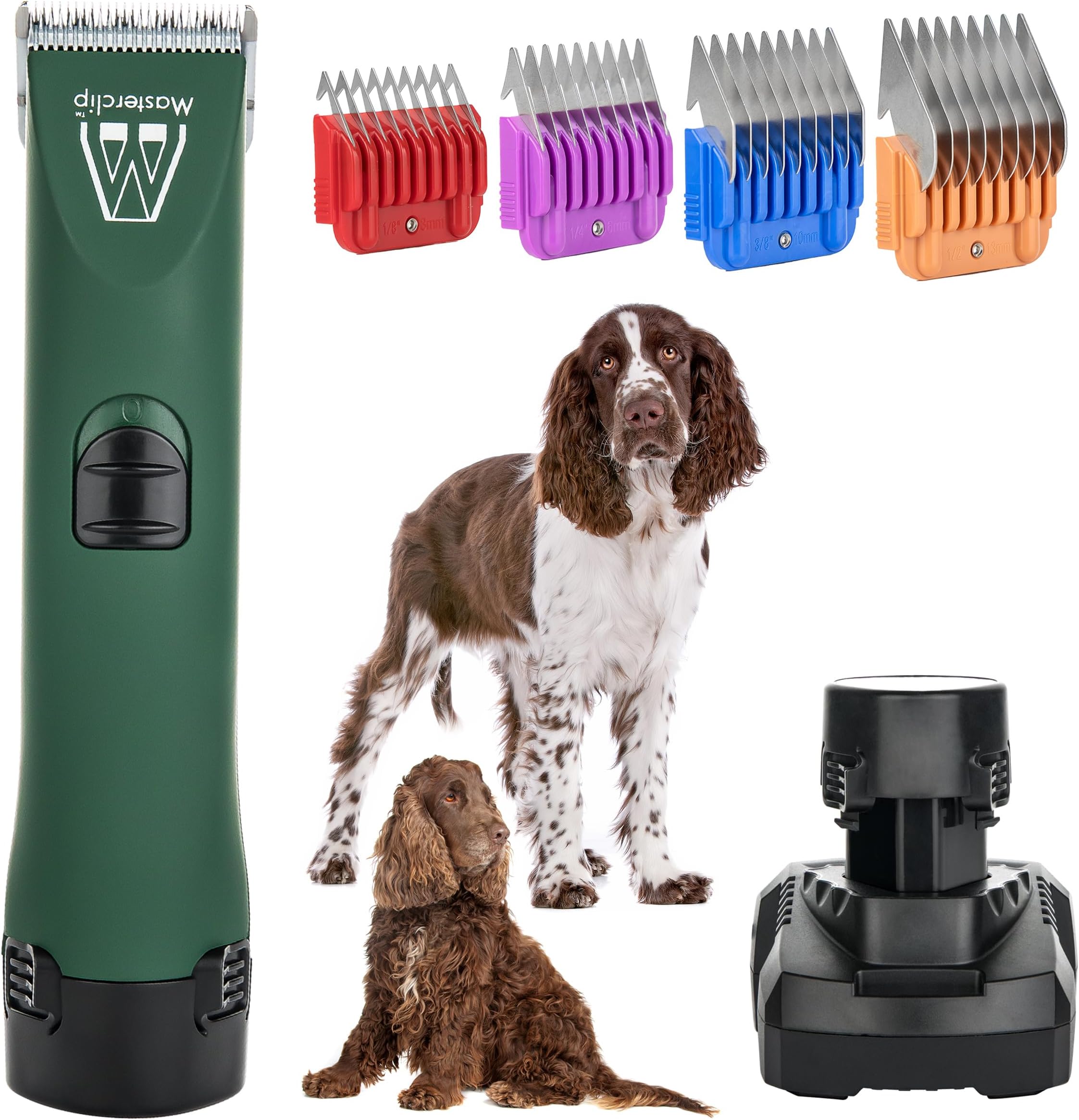 Masterclip Cordless MD Roamer Cocker Spaniel Dog Clippers Professional Pet Grooming Clipper Trimmer Supplies