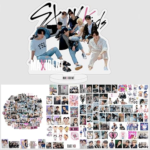 STARY KIDS - Mini decoración para tartas STARY KIDS acrílico para escritorio decoración de escritorio 100 calcomanías para niños color rosa