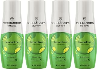 SodaStream Lemon Lime, 14.8 Fl Oz (Pack of 4)