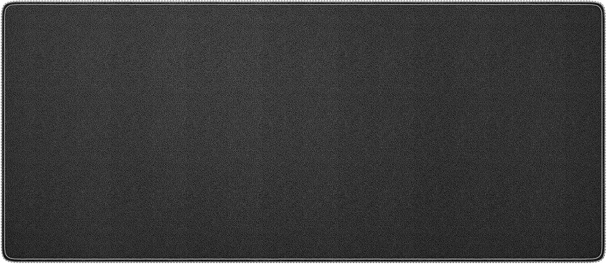 Large Office & Gaming Mouse Pad, 31.5" x 11.8" Desk Mat, Black | Anti-Fray Stitched Edges, Premium Textured Surface, Non-Slip Rubber Base, Water and Stain Resistant Protection