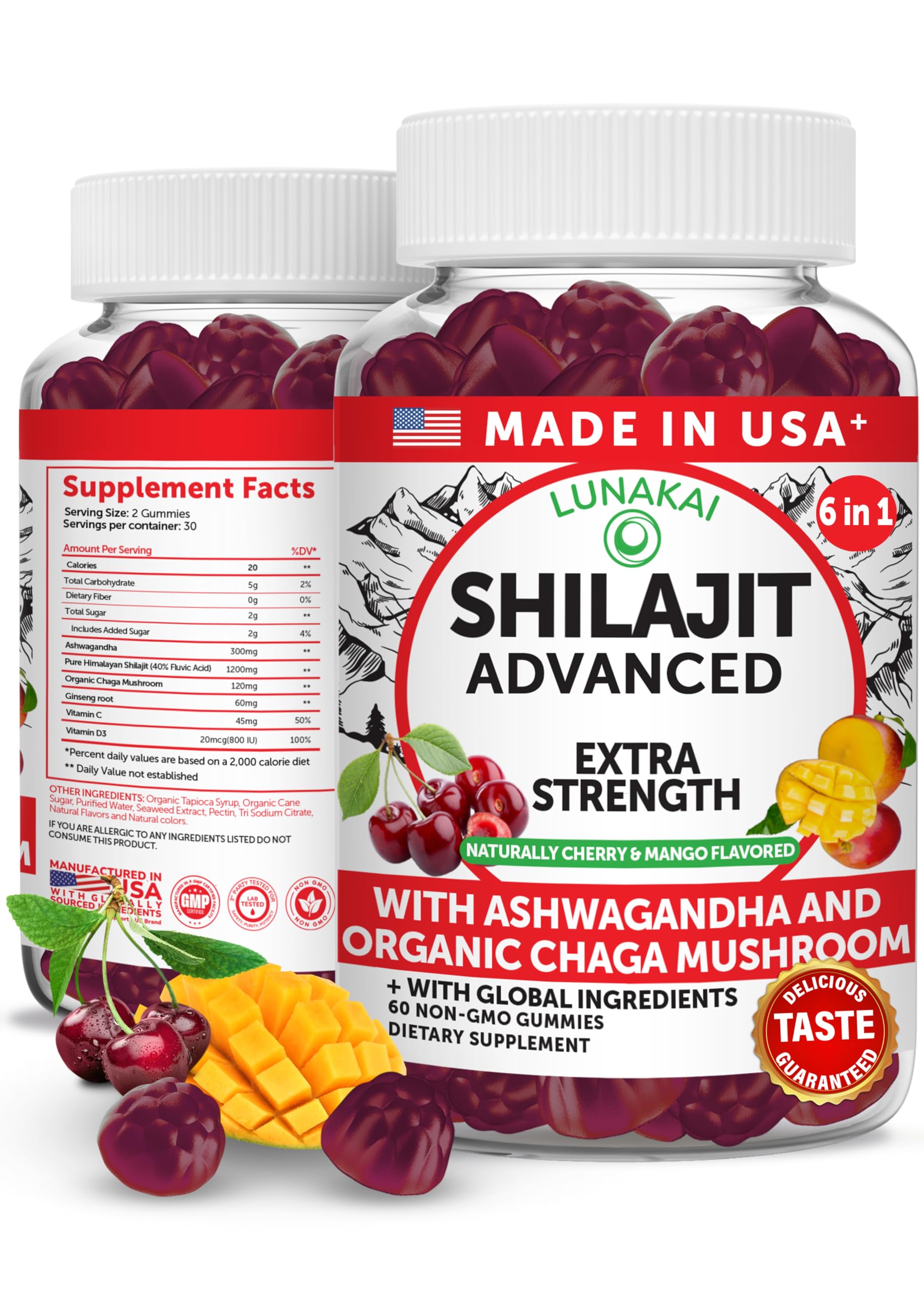 Lunakai Shilajit Gummies