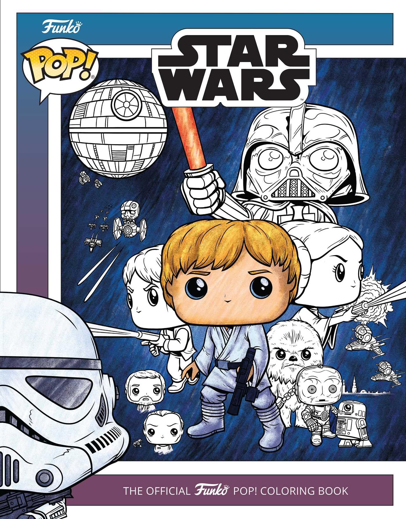 Star Wars:The Official Funko POP! Coloring Book