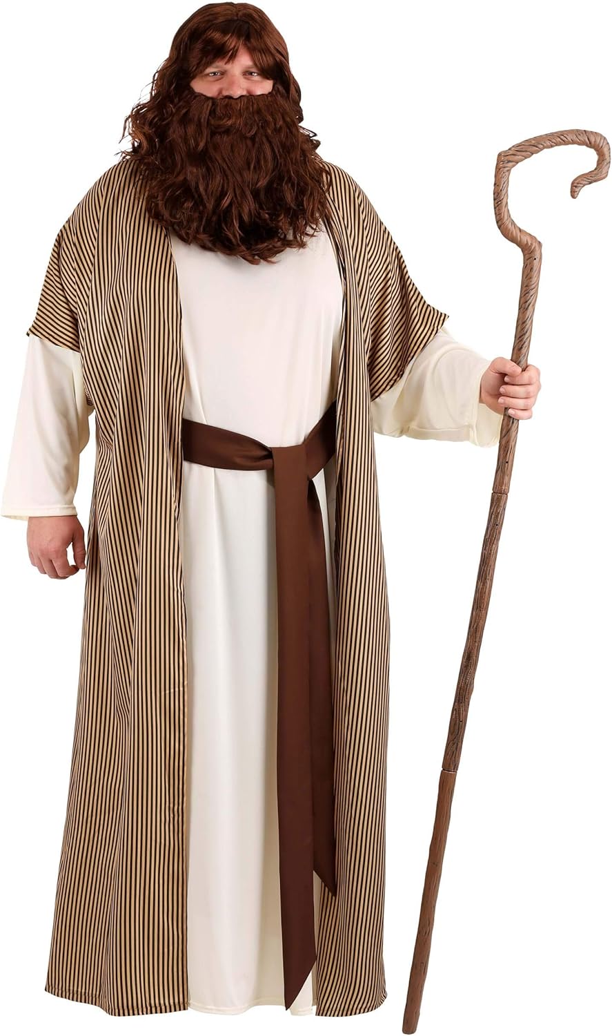 Men's Plus Size Nativity Joseph Costume - Embrace The Biblical Tale - Christmas, Religious Events, and Theater Performances - Image 2