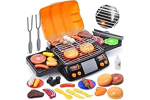 CUTE STONE Kids Play Grill Set: The Culinary Adventure Begins!