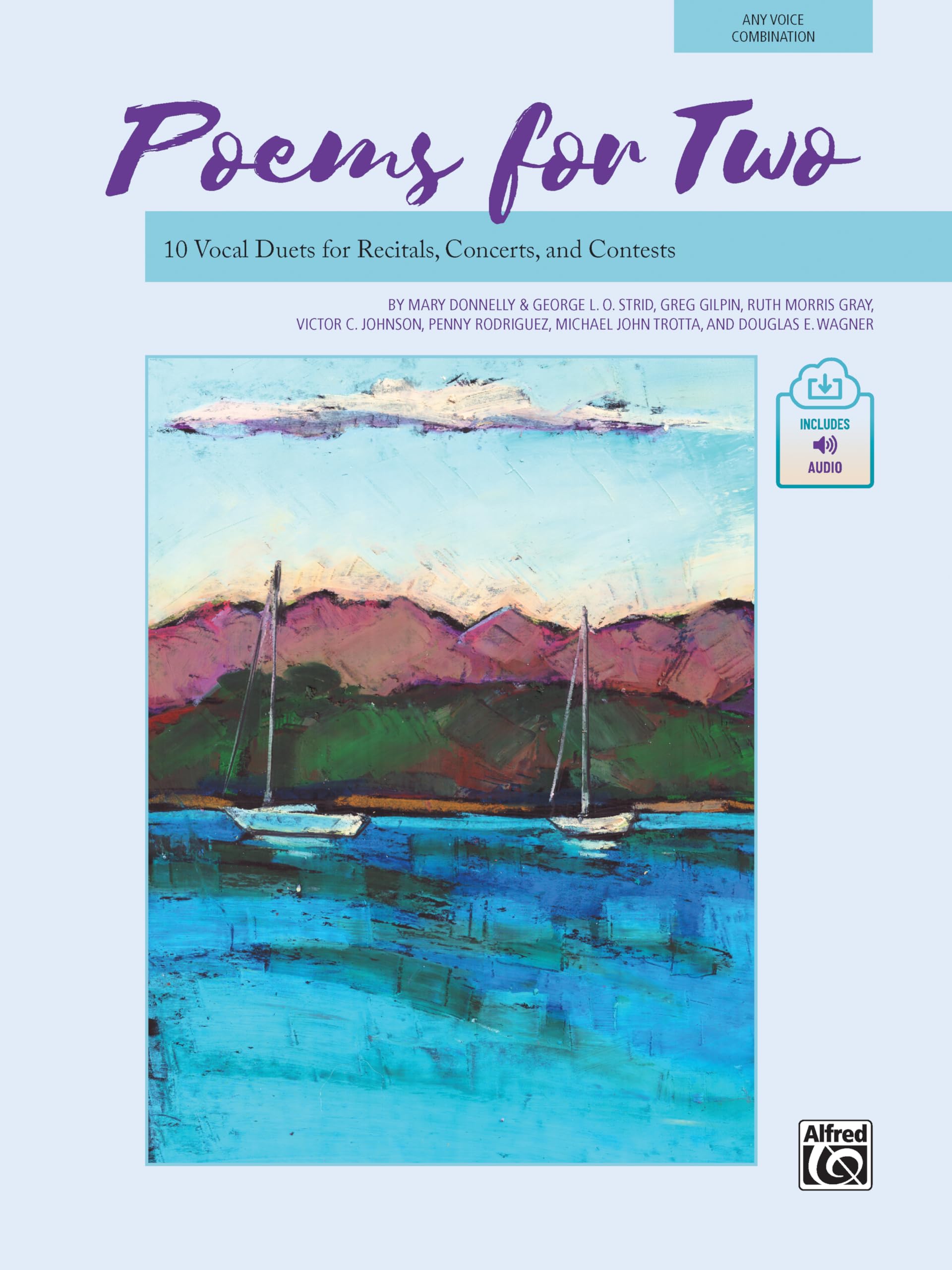 Poems for Two: 10 Vocal Duets for Recitals, Concerts, and Contests, Book & Online Audio (For Two Series)