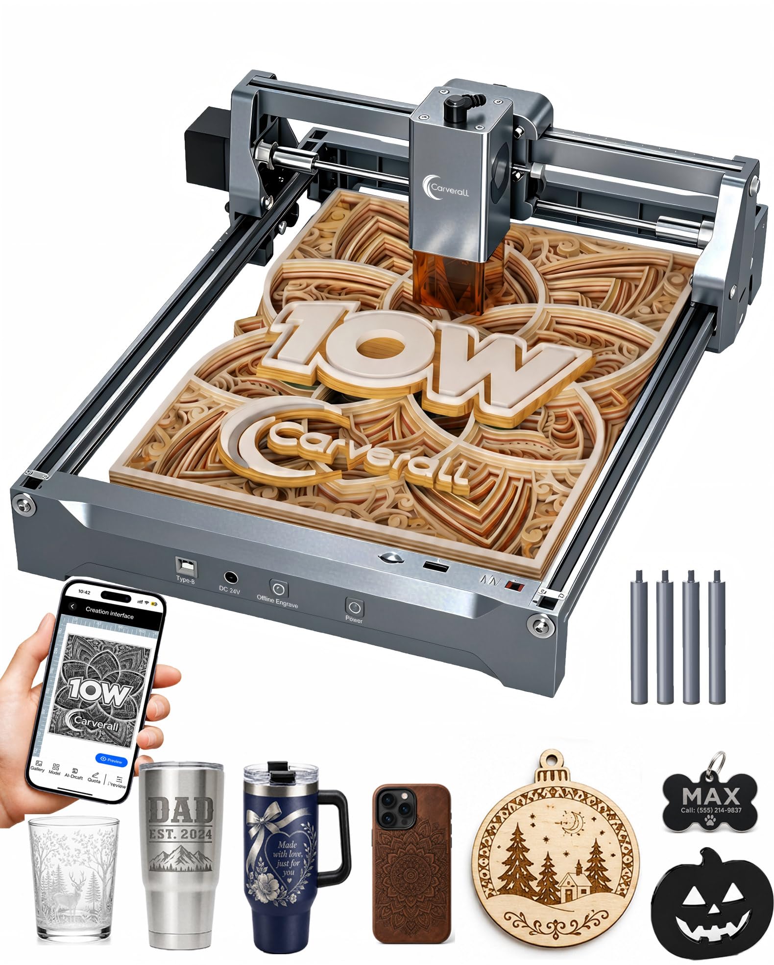 K15 Pro Laser Engraver 10W