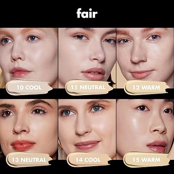 e.l.f. Soft Glam Satin Foundation, Medium Coverage, 10 Fair Cool