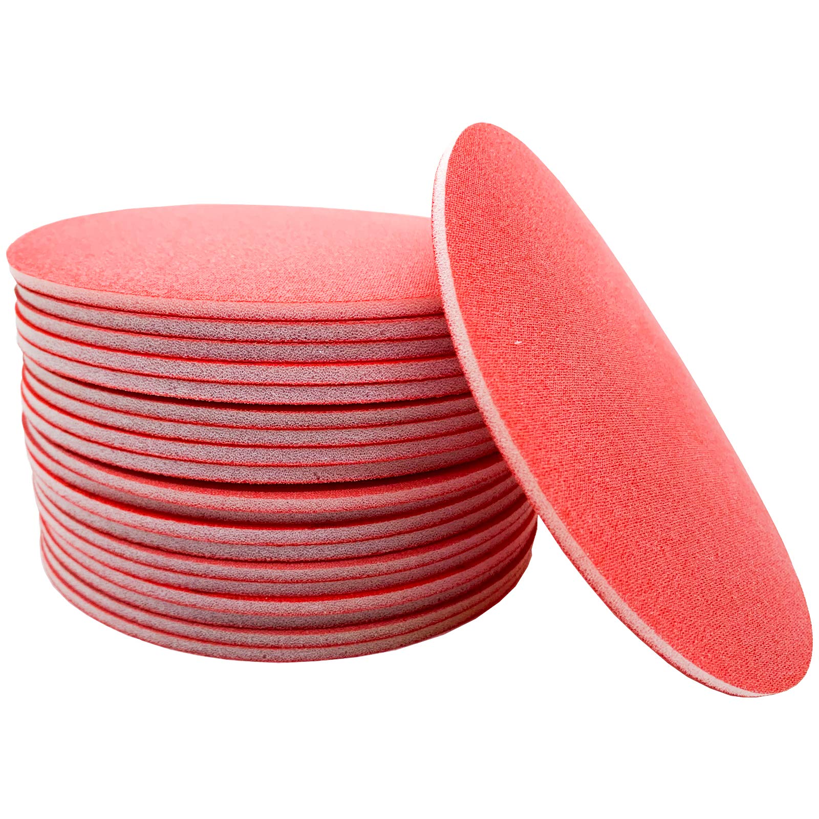40 lijadoras excéntricas Dipoxy con velcro para platos de 150 mm de diámetro