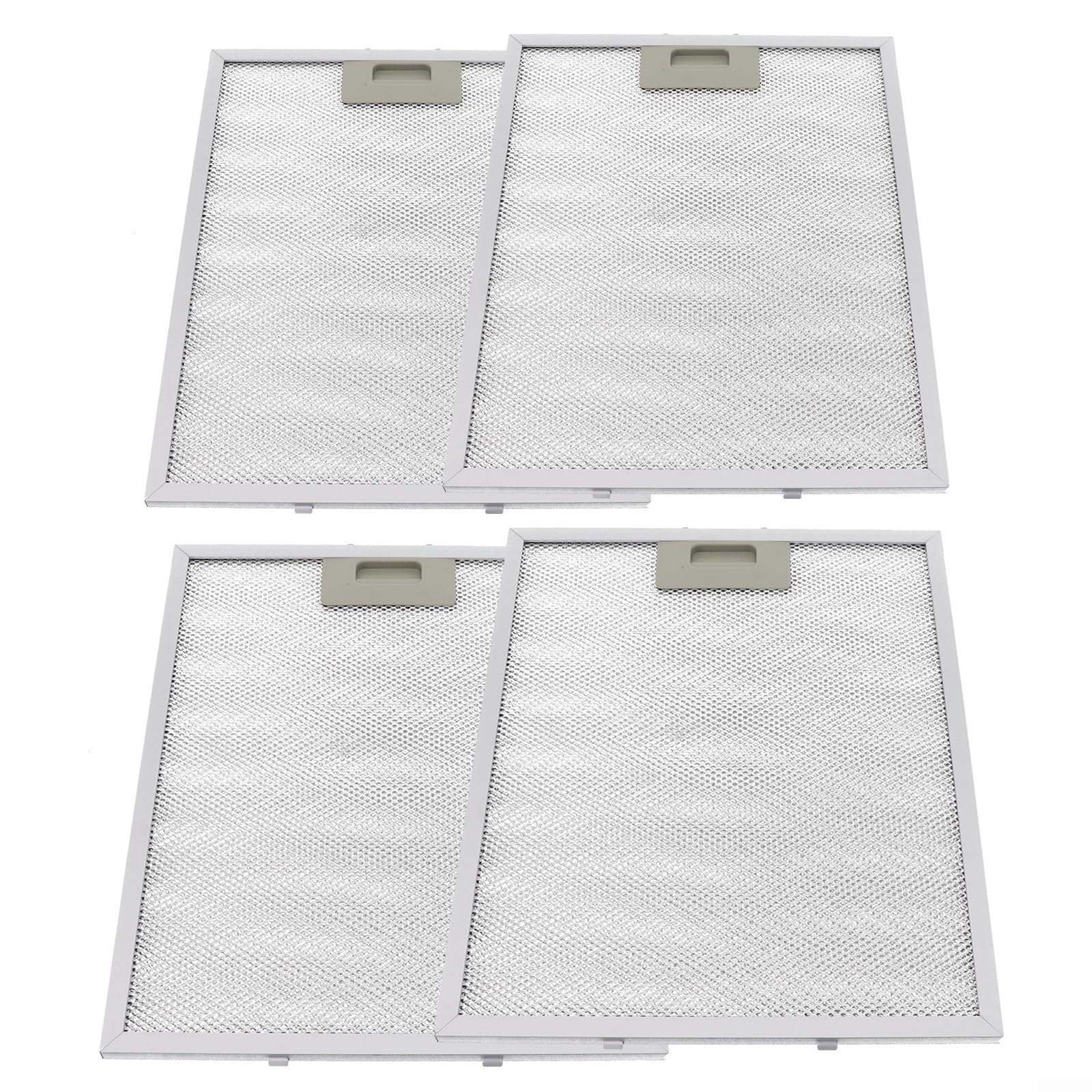 Filtro de repuesto para campana extractora, 340 x 280 x 9 mm, filtro de ventilación de malla de acero inoxidable de 5 capas, filtros de grasa de campana extractora de metal para muchas marcas líderes