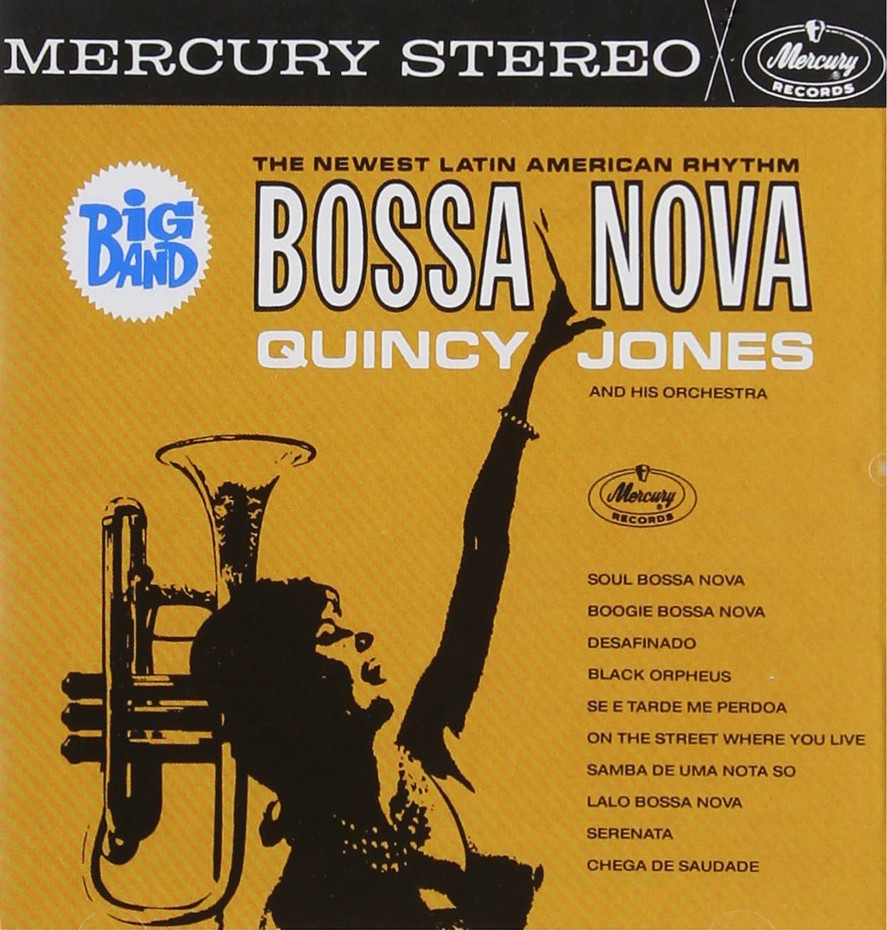 QUINCY JONES AND HIS ORCHESTRA QUINCY JONES & HIS - Big Band Bossa Nova - Disque CD