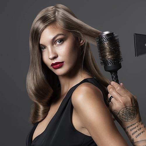 Miniatura 3 de Fromm Elite Thermal Ceramic x Ionic - Cepillo redondo de 2 pulgadas para soplados expertos y secado más rápido del cabello, cepillo de rodillo para