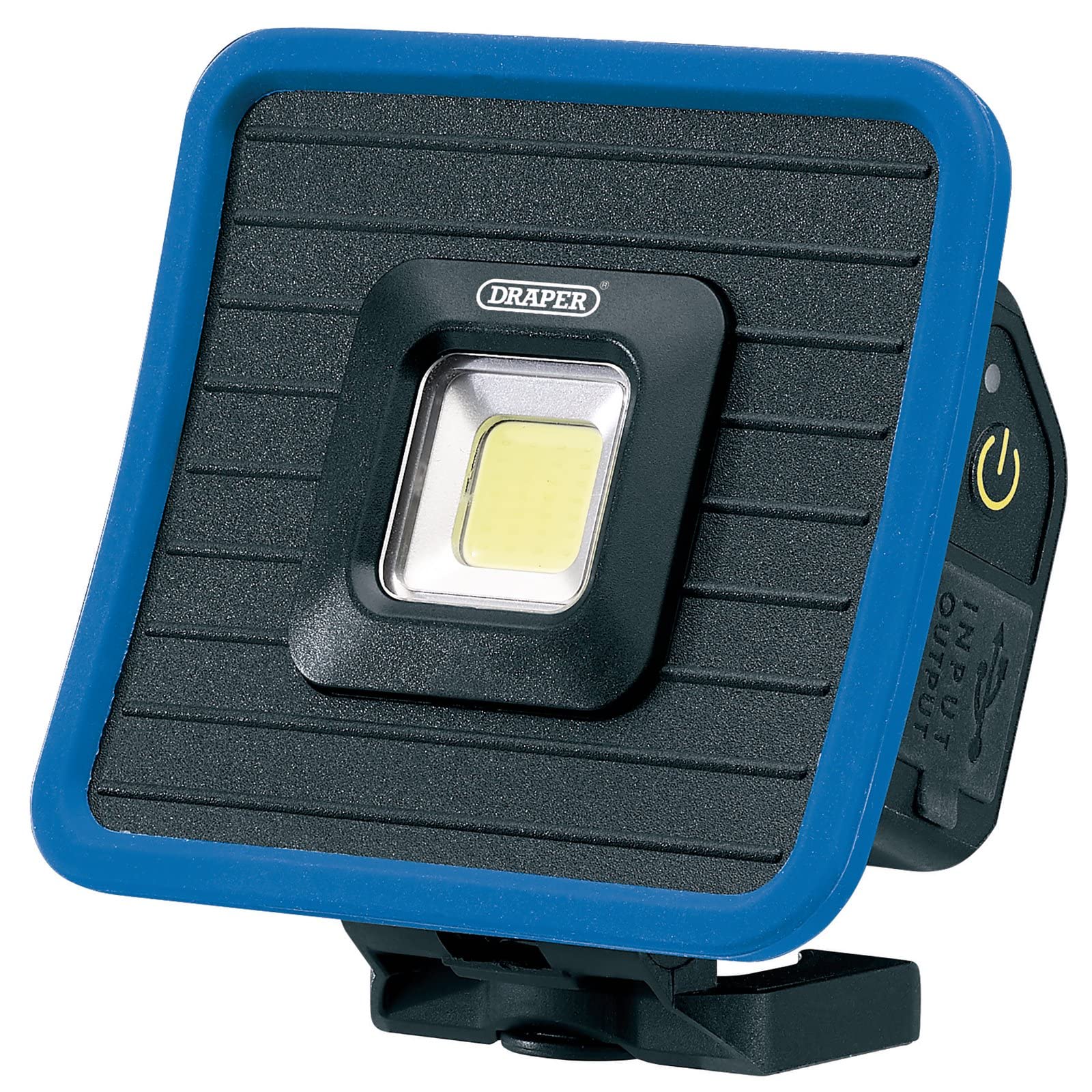 Draper - 88595 Magnetic 10W LED Rechargeable Mini Flood Light and Power Bank
