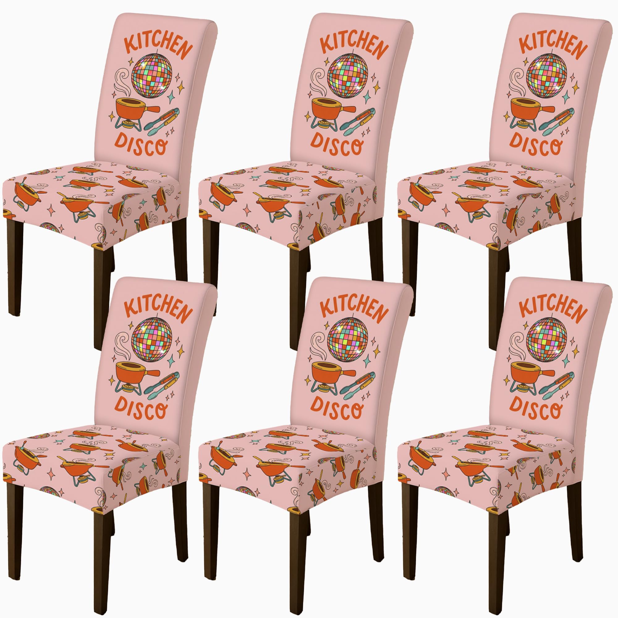 Housses de chaise lavables pour masquer l'usure de votre salle à manger