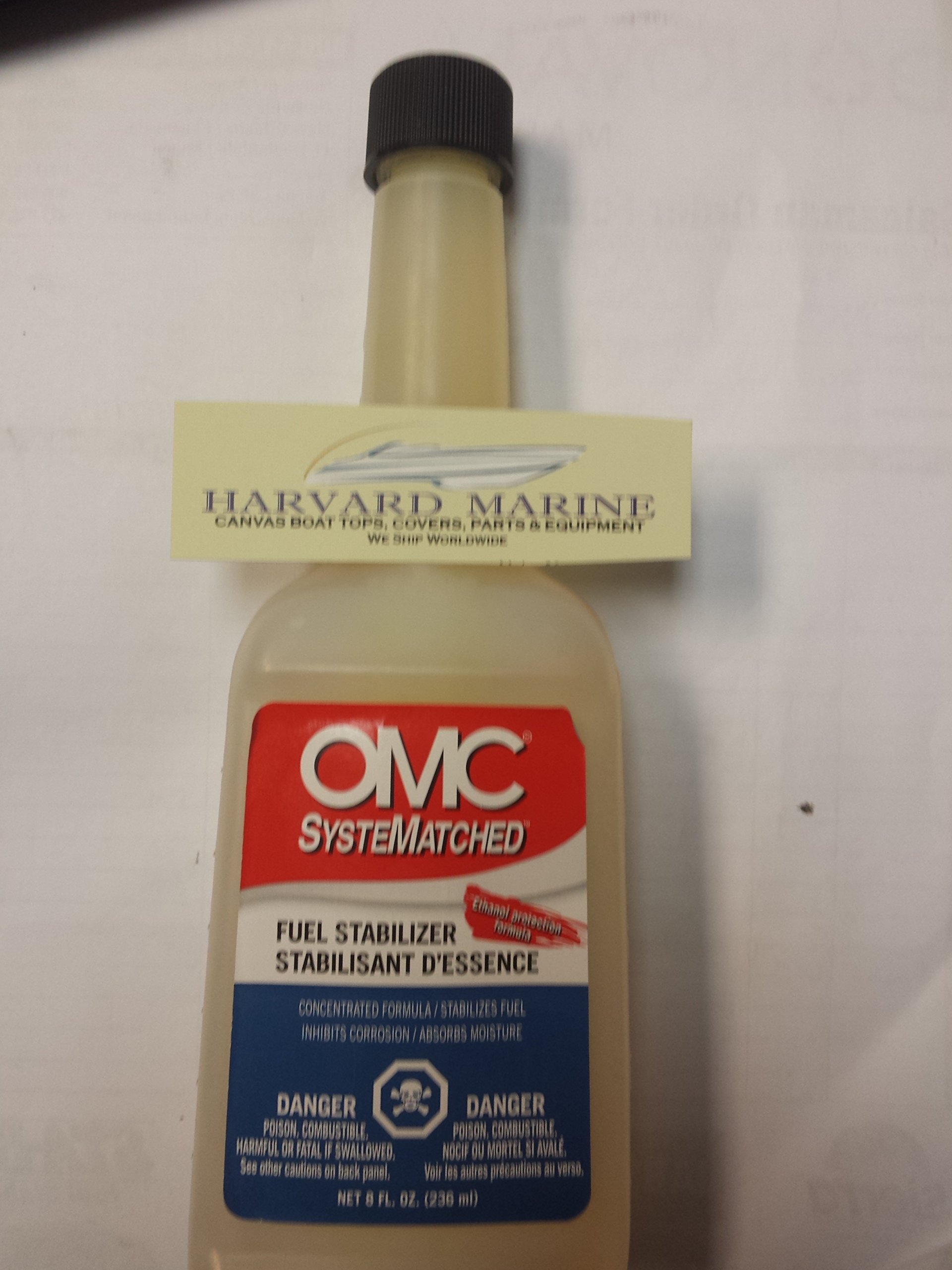 OMC SYSTEMATCHED OEM OMC Johnson EVINRUDE BRP Gas Fuel STABILIZER & Conditioner 8 OZ