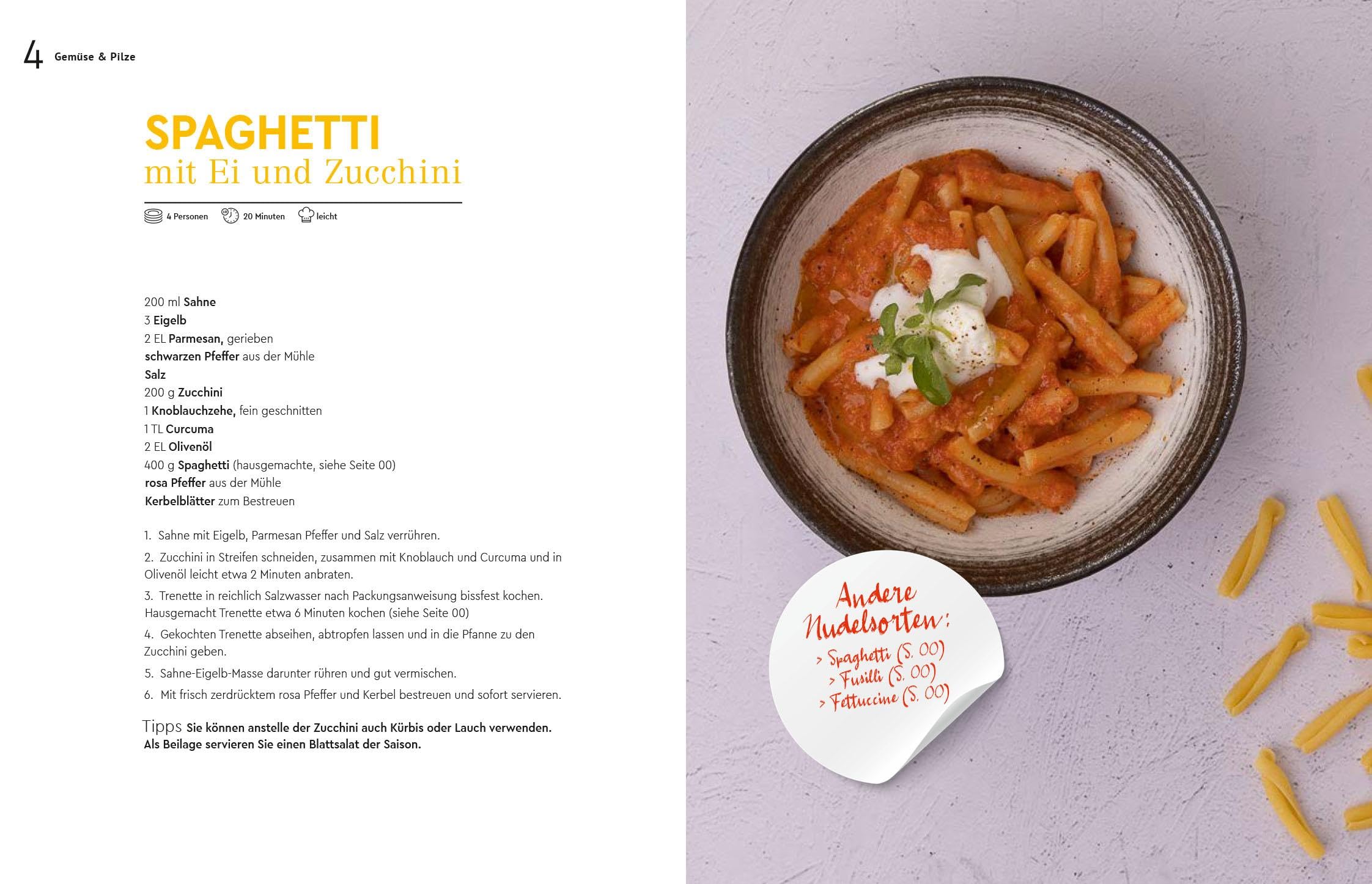 Passion Pasta. Nudelgenuss für jeden Tag: der perfekte Teig und kreative Saucen mit original italienischen Rezepten