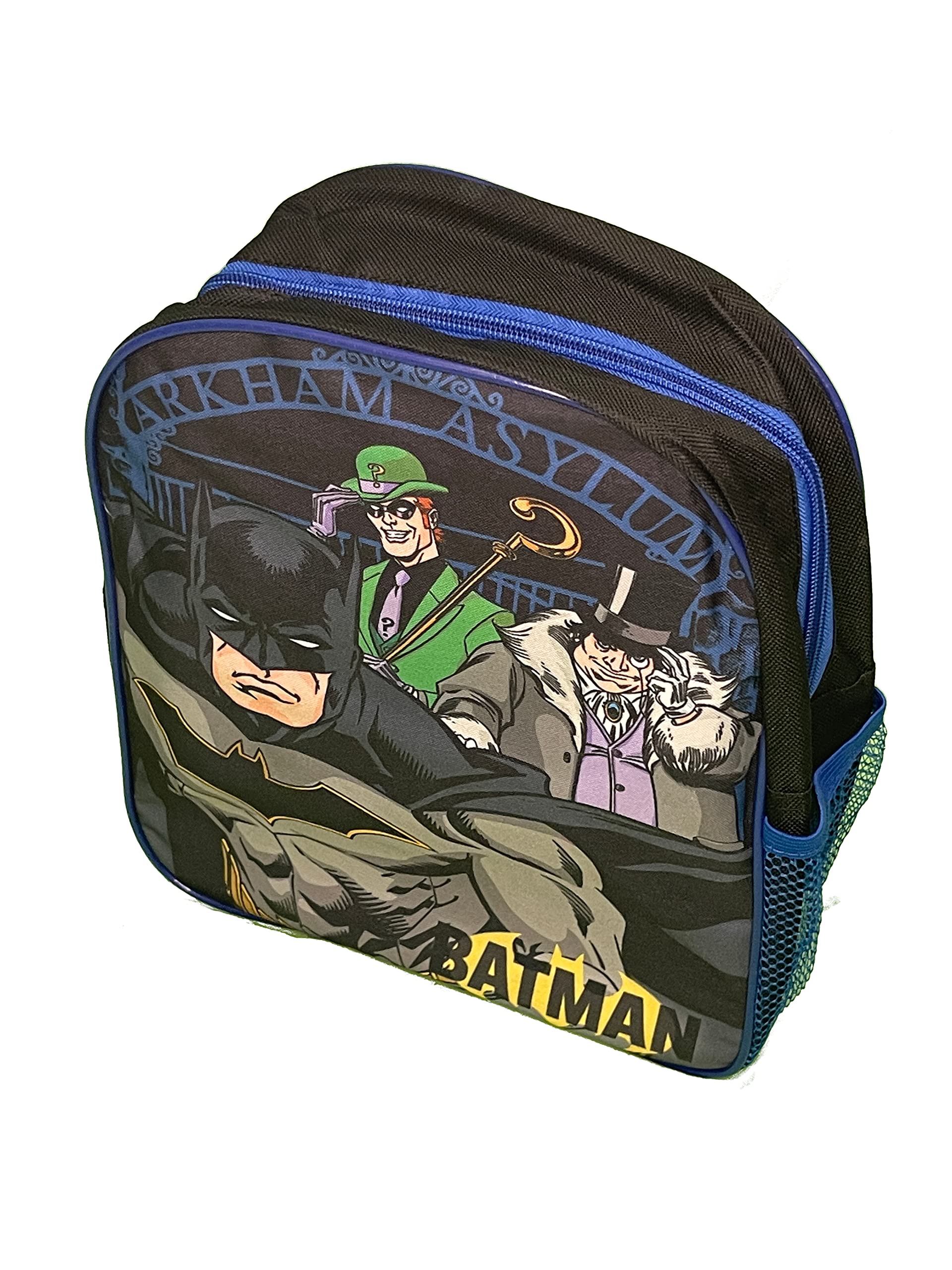 Tdl Black Official Batman Crusader Backpack With Mesh Side Pocket, One Size