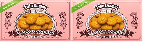 Miniatura 6 de Twin Dragon Galletas de almendras 15 onzas