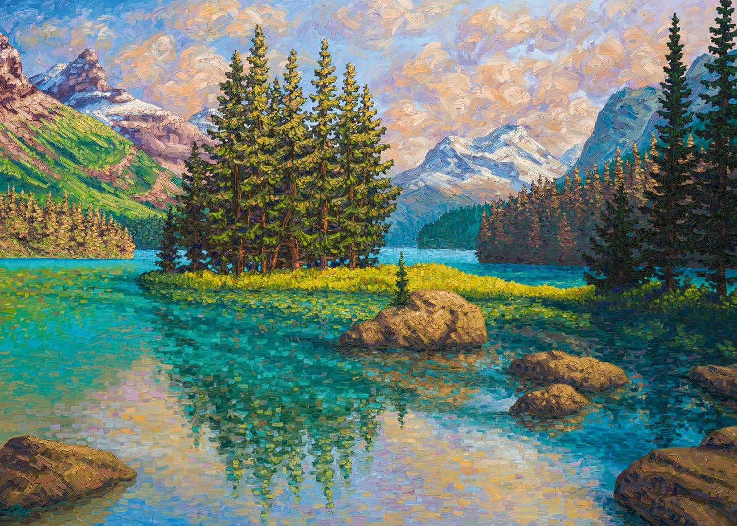 Ravensburger Spirit of Maligne 1000 Piece Jigsaw Puzzle for Adults - 12001005 - Handcrafted Tooling, Made in Germany, Every Piece Fits Together Perfectly