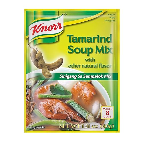 Knorr Mezcla de sopa de tamarindo (Sinigang sa Sampalok Mix), 1.41oz (40g) (paquete de 1)
